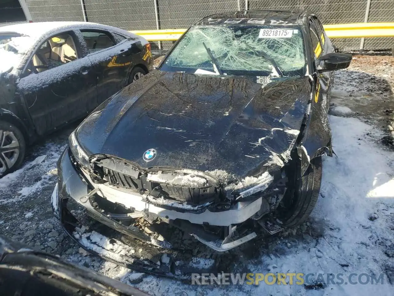5 fotografías del automóvil dañado 3MW49FF09R8E10118 BMW M3 2024