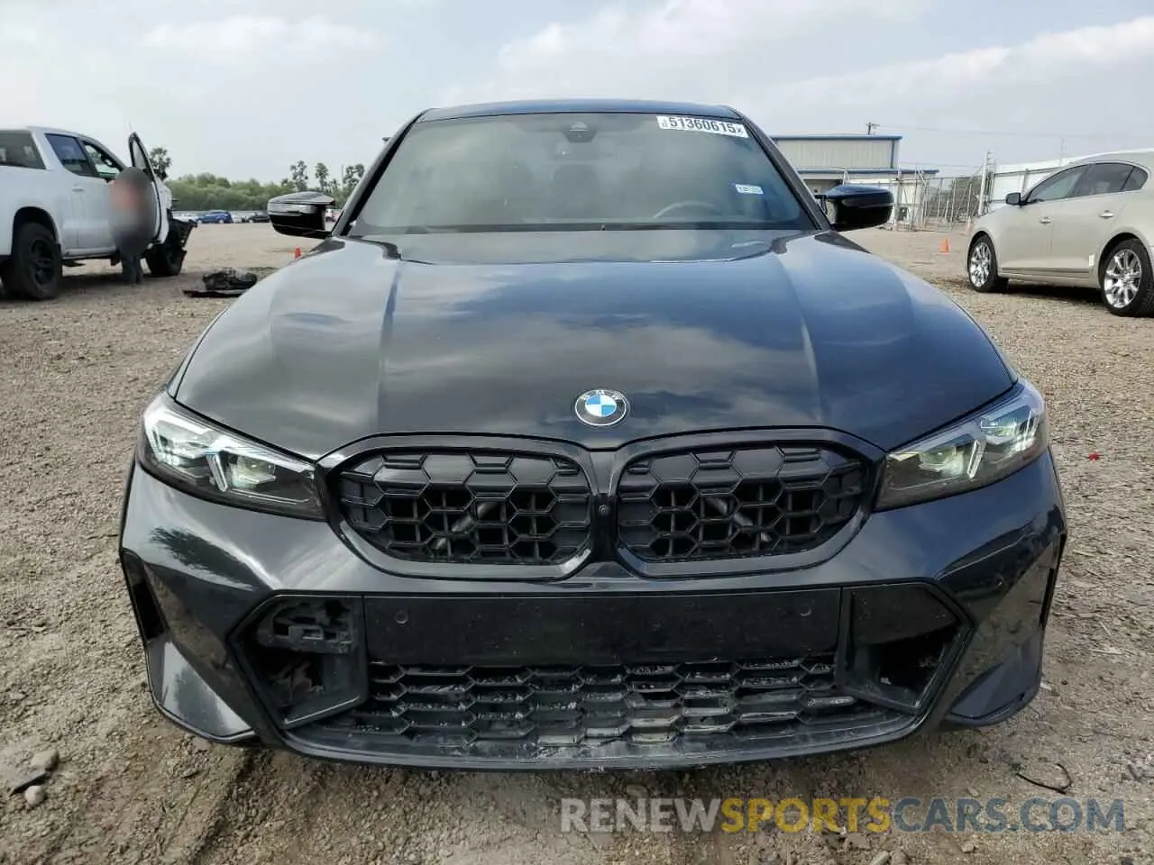 5 fotografías del automóvil dañado 3MW49FS04R8E28399 BMW M3 2024