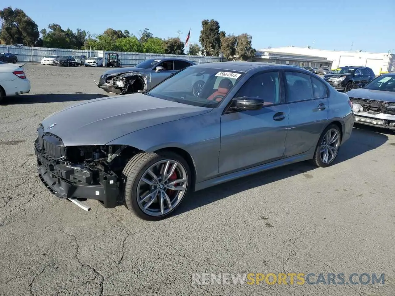 1 fotografías del automóvil dañado 3MW49FS07R8E68668 BMW M3 2024