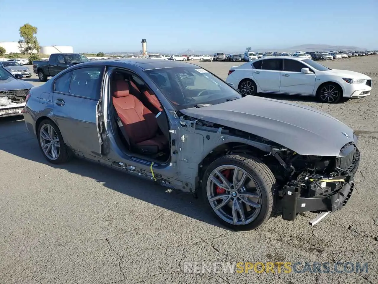 4 fotografías del automóvil dañado 3MW49FS07R8E68668 BMW M3 2024