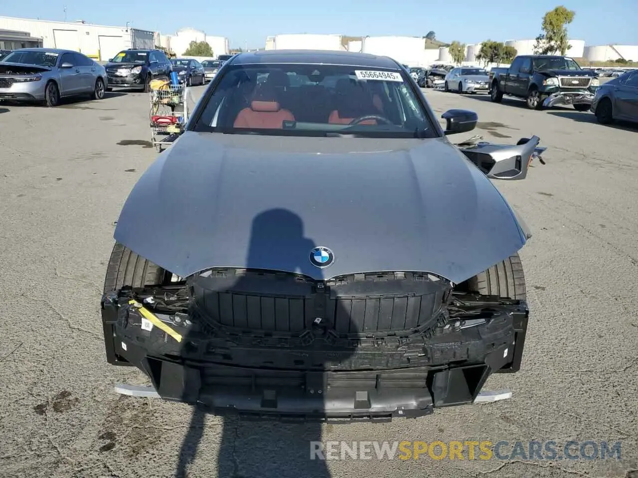5 fotografías del automóvil dañado 3MW49FS07R8E68668 BMW M3 2024