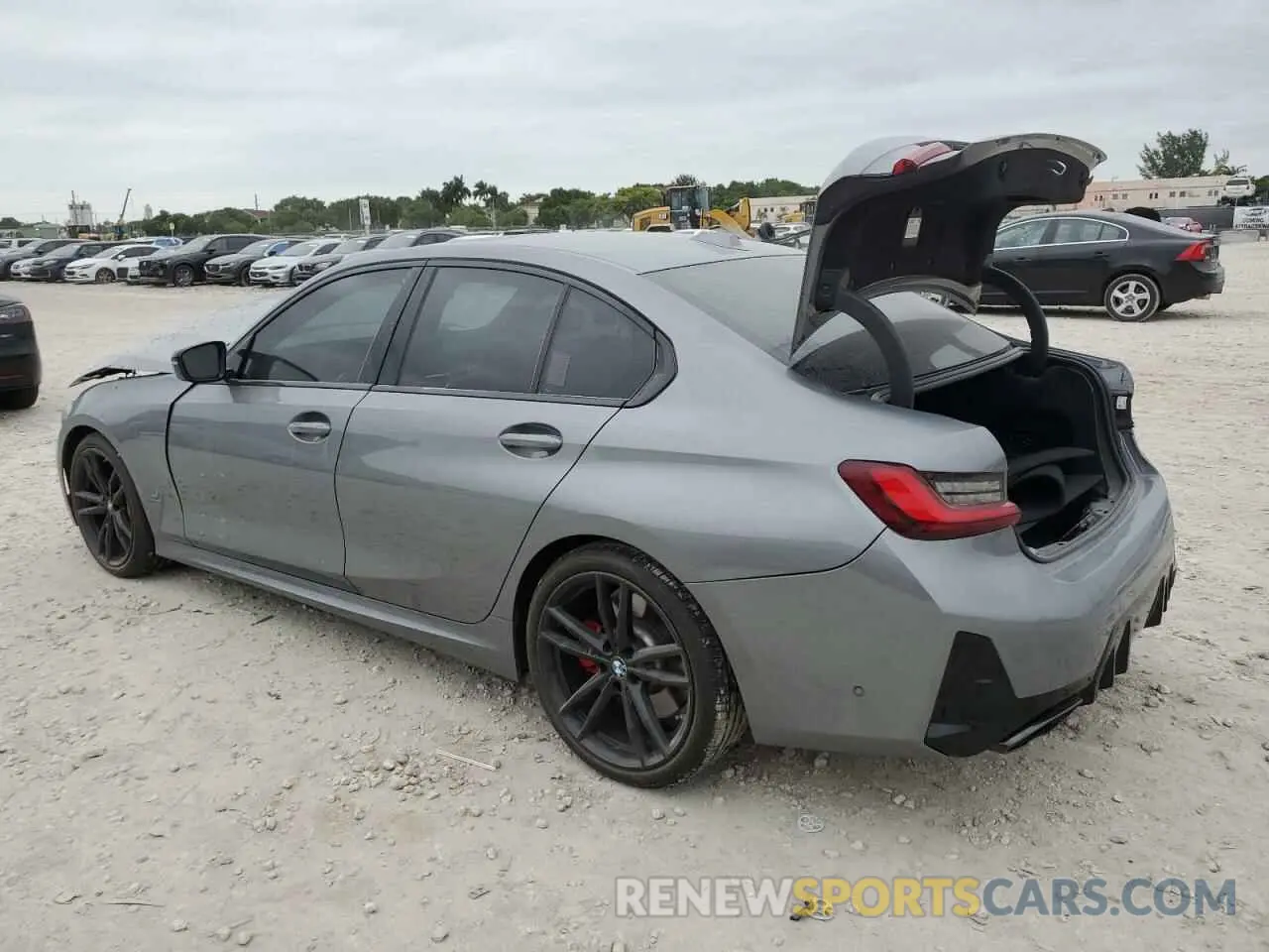 2 fotografías del automóvil dañado 3MW49FS0XR8E19139 BMW M3 2024
