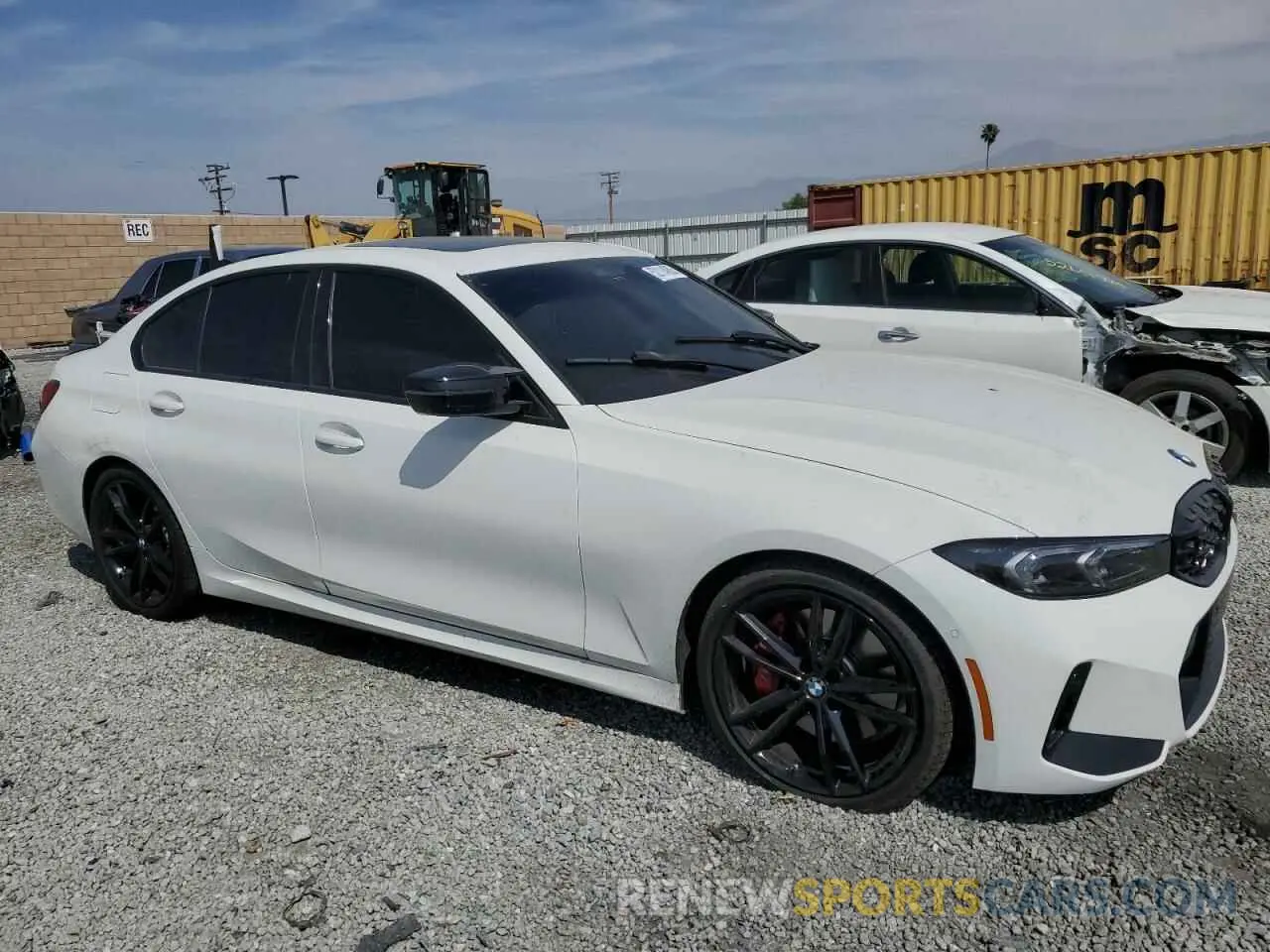 4 fotografías del automóvil dañado 3MW49FS0XR8E83469 BMW M3 2024