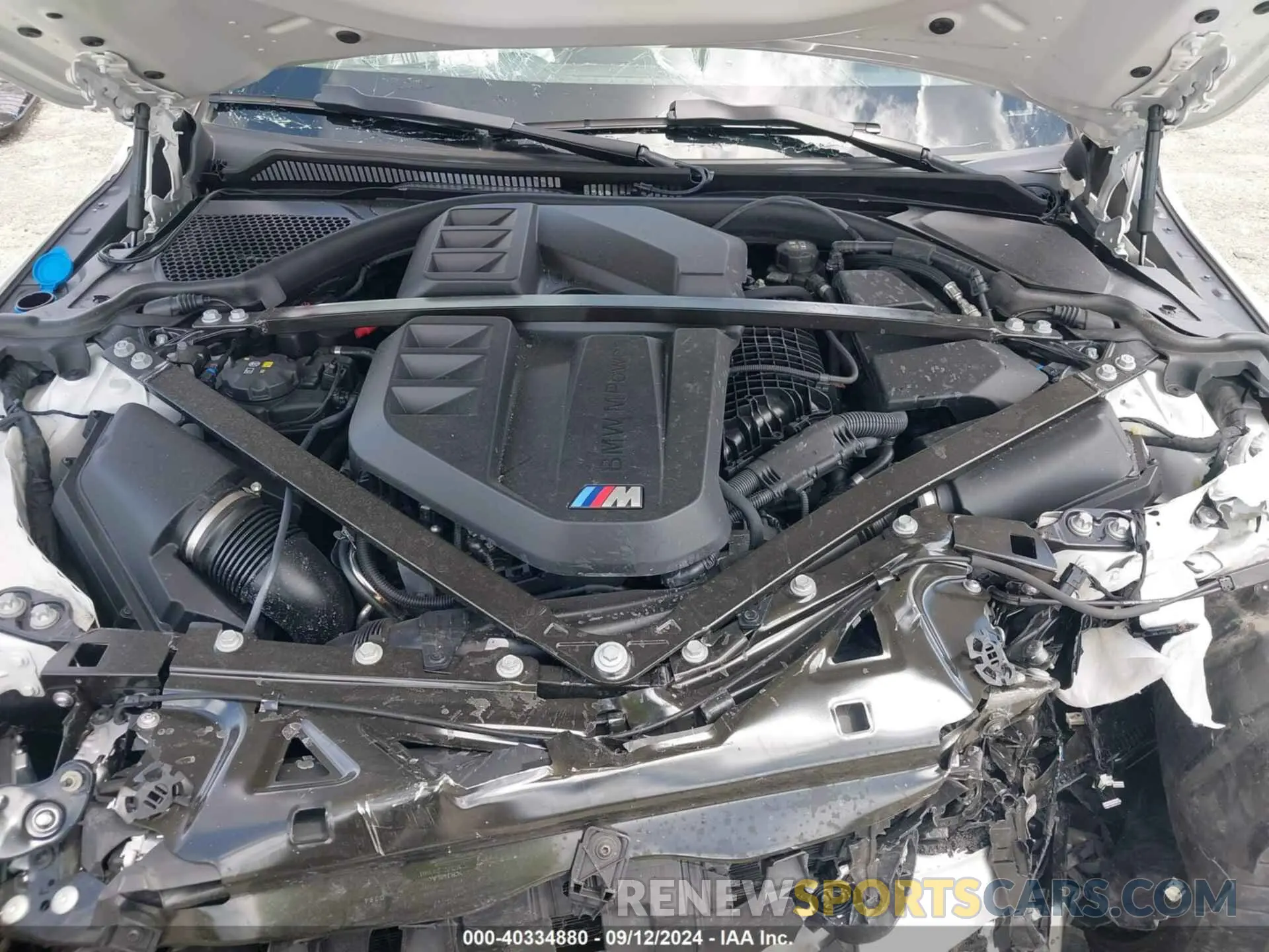 10 fotografías del automóvil dañado WBS33AY07RFT21177 BMW M3 2024