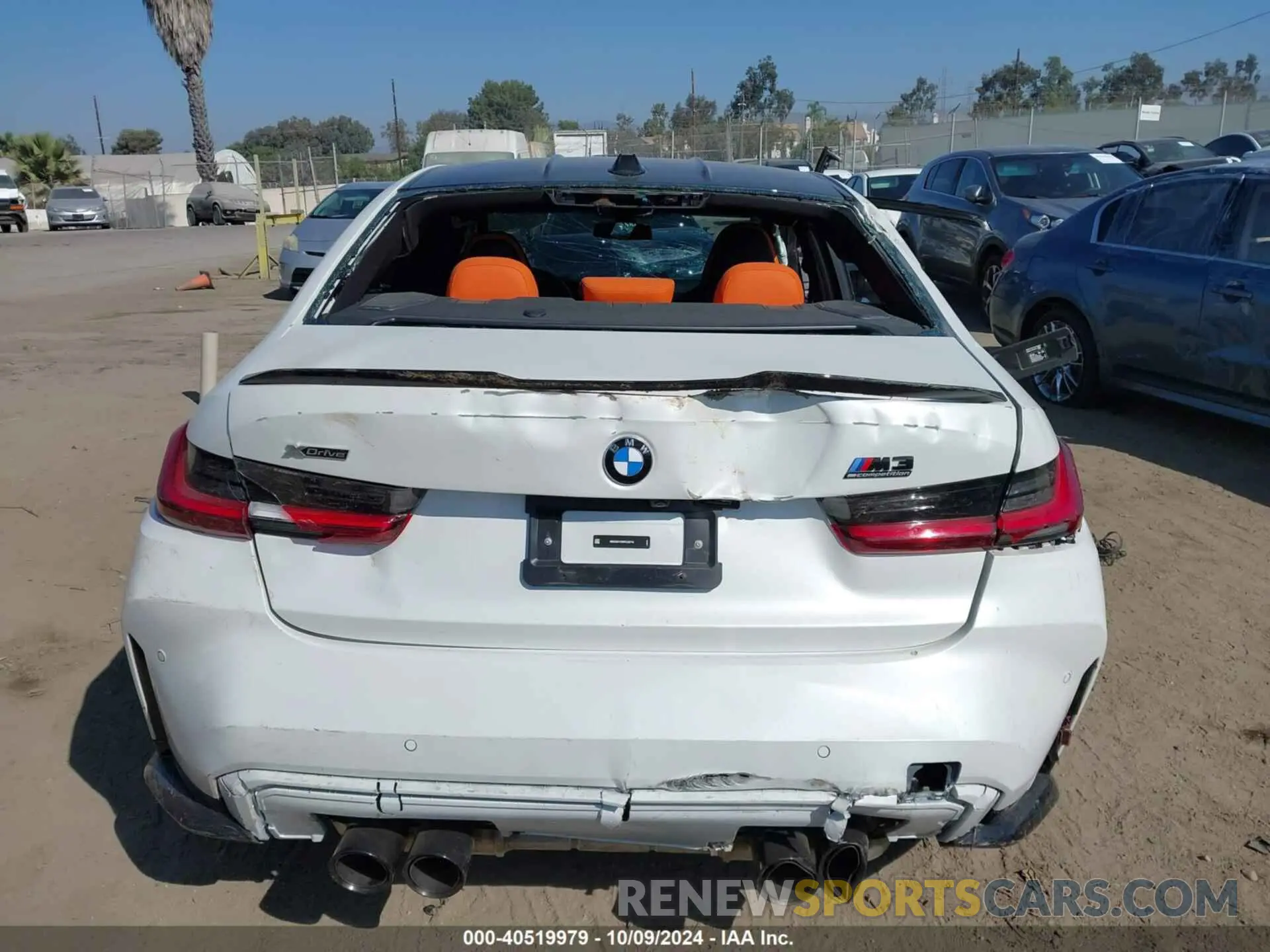 16 fotografías del automóvil dañado WBS43AY00RFS39716 BMW M3 2024