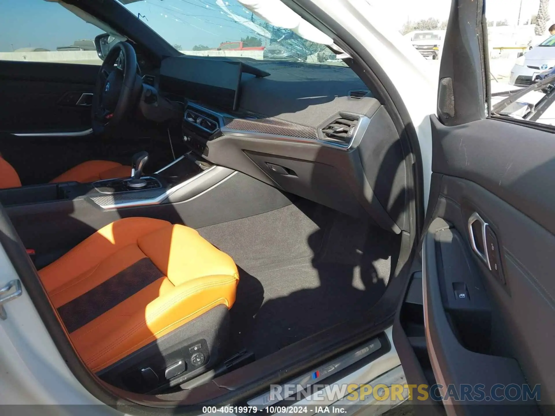 5 fotografías del automóvil dañado WBS43AY00RFS39716 BMW M3 2024