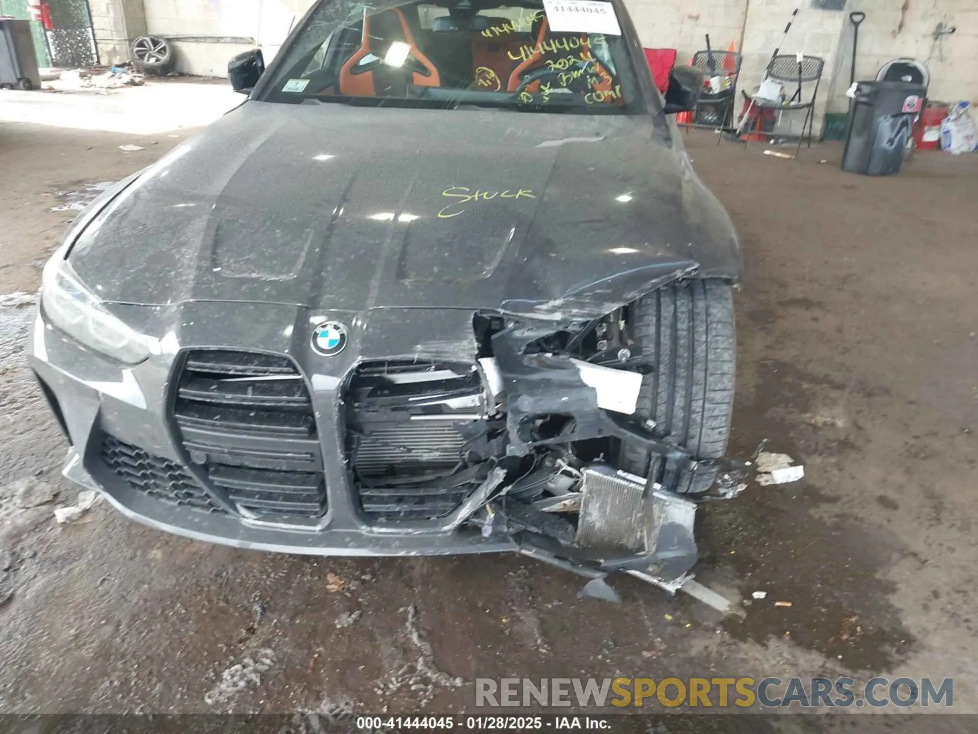 6 fotografías del automóvil dañado WBS43AY00RFS70481 BMW M3 2024