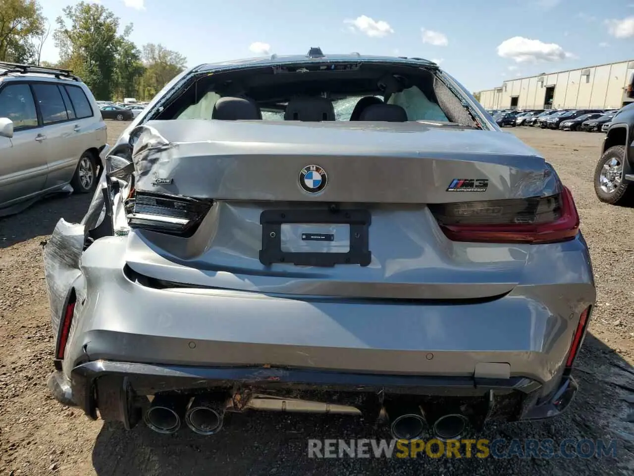 6 fotografías del automóvil dañado WBS43AY01RFT49688 BMW M3 2024