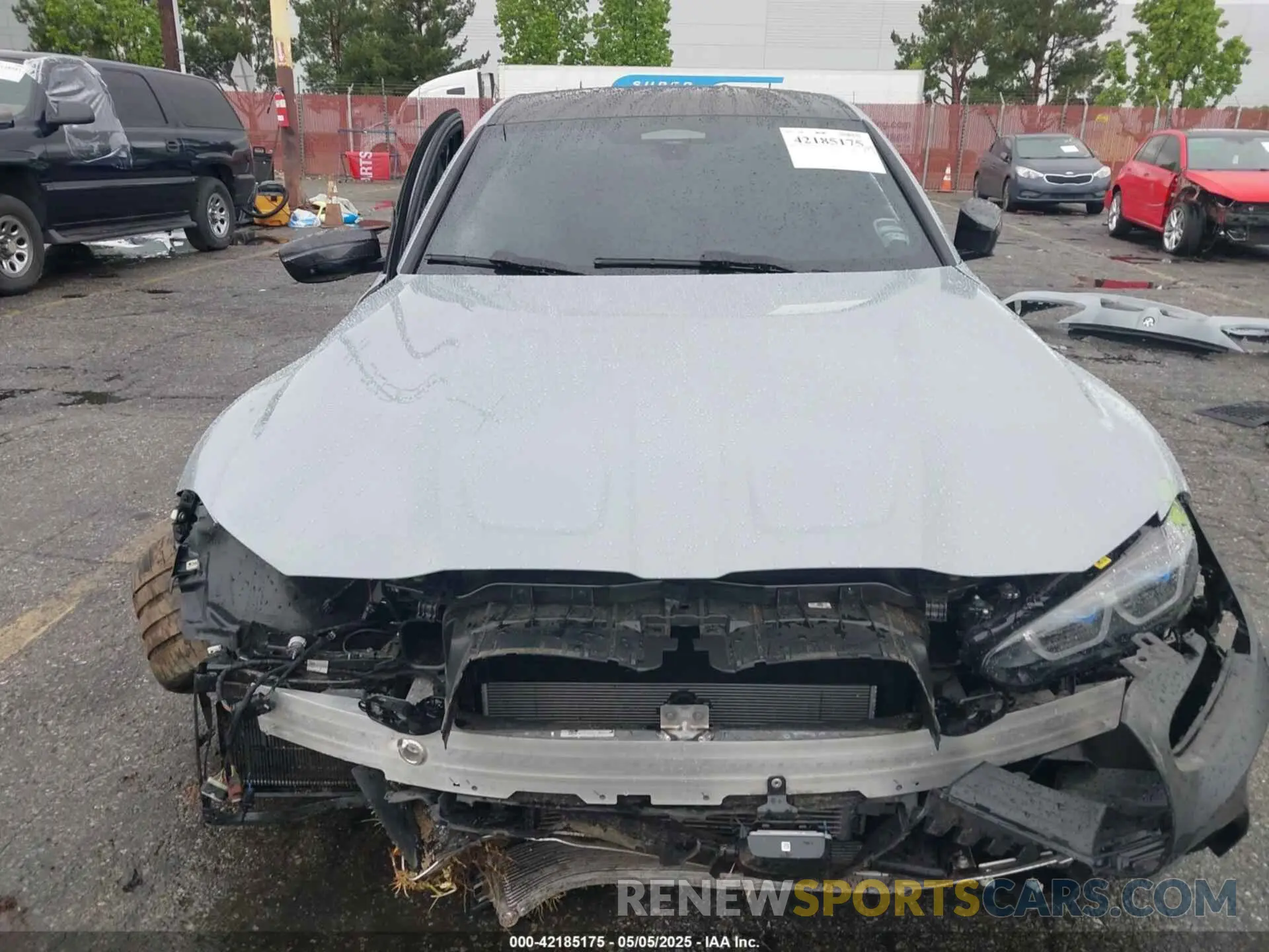 6 fotografías del automóvil dañado WBS43AY03RFT56948 BMW M3 2024