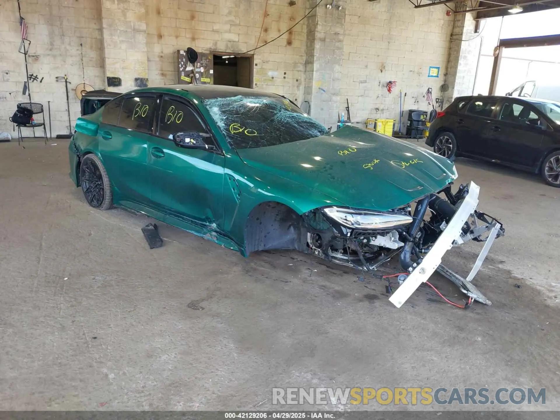 1 fotografías del automóvil dañado WBS43AY04RFS01910 BMW M3 2024
