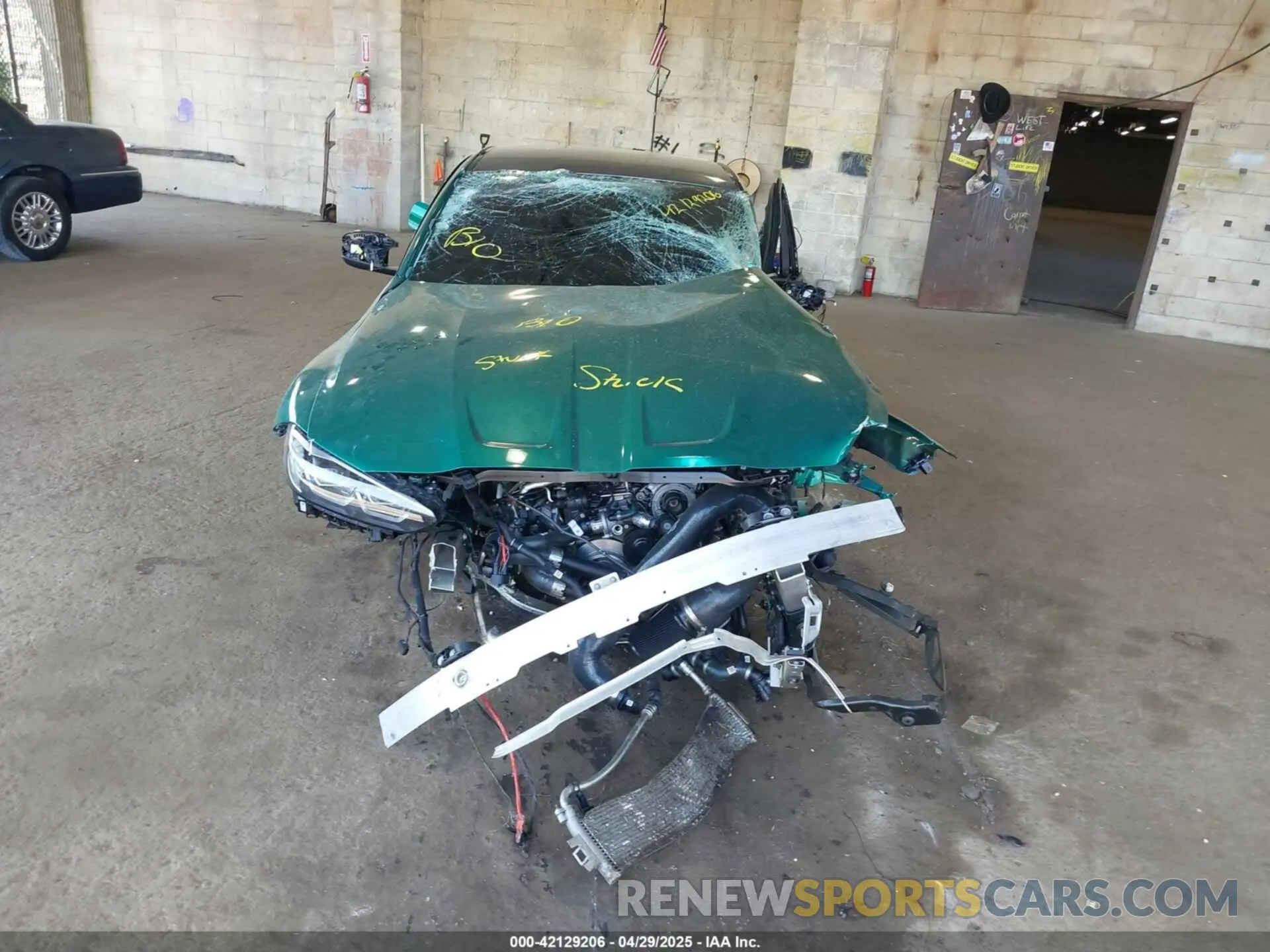 11 fotografías del automóvil dañado WBS43AY04RFS01910 BMW M3 2024