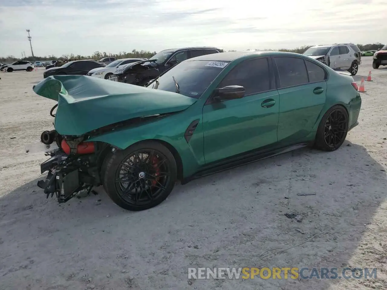 1 fotografías del automóvil dañado WBS43AY05RFR64891 BMW M3 2024