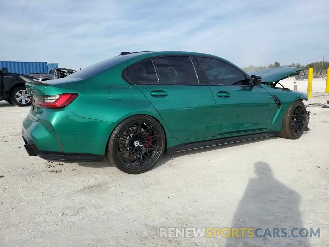3 fotografías del automóvil dañado WBS43AY05RFR64891 BMW M3 2024