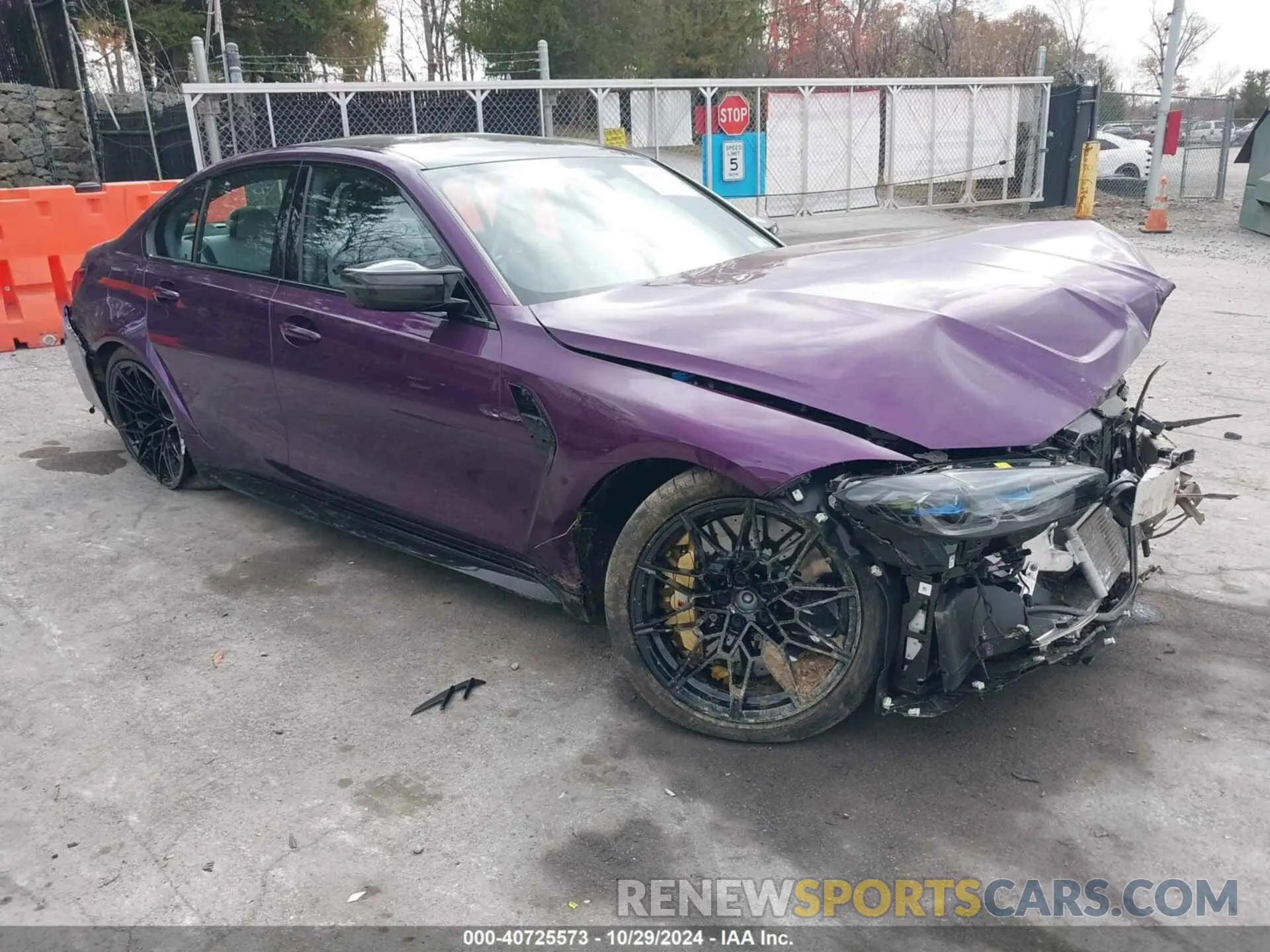 1 fotografías del automóvil dañado WBS43AY06RFS81453 BMW M3 2024