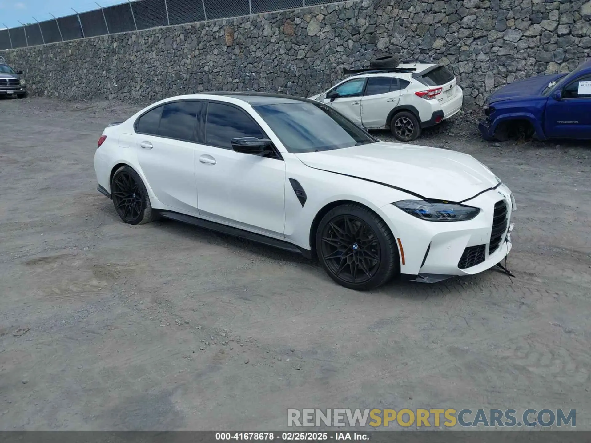 1 fotografías del automóvil dañado WBS43AY07RFS42807 BMW M3 2024