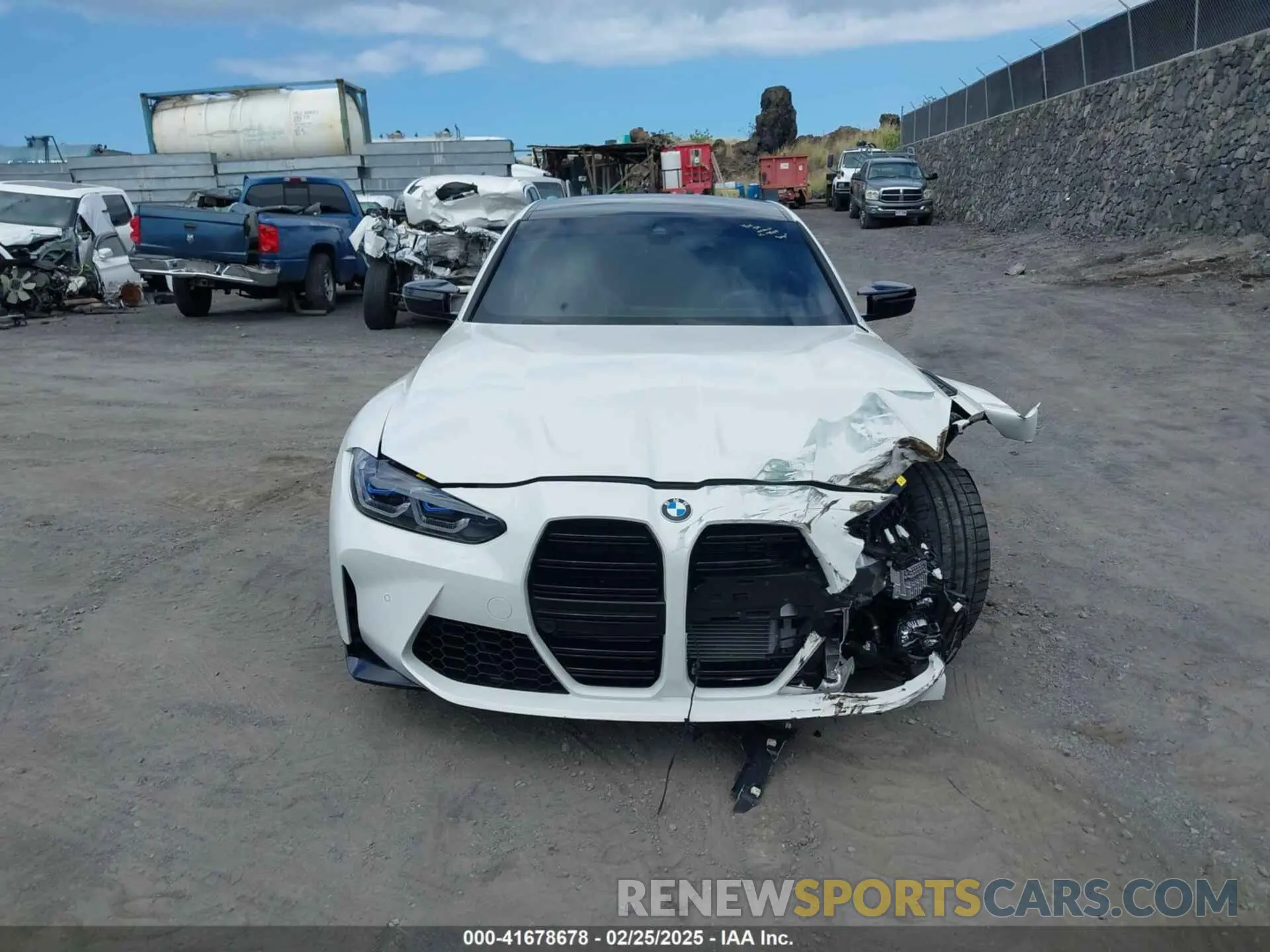 12 fotografías del automóvil dañado WBS43AY07RFS42807 BMW M3 2024