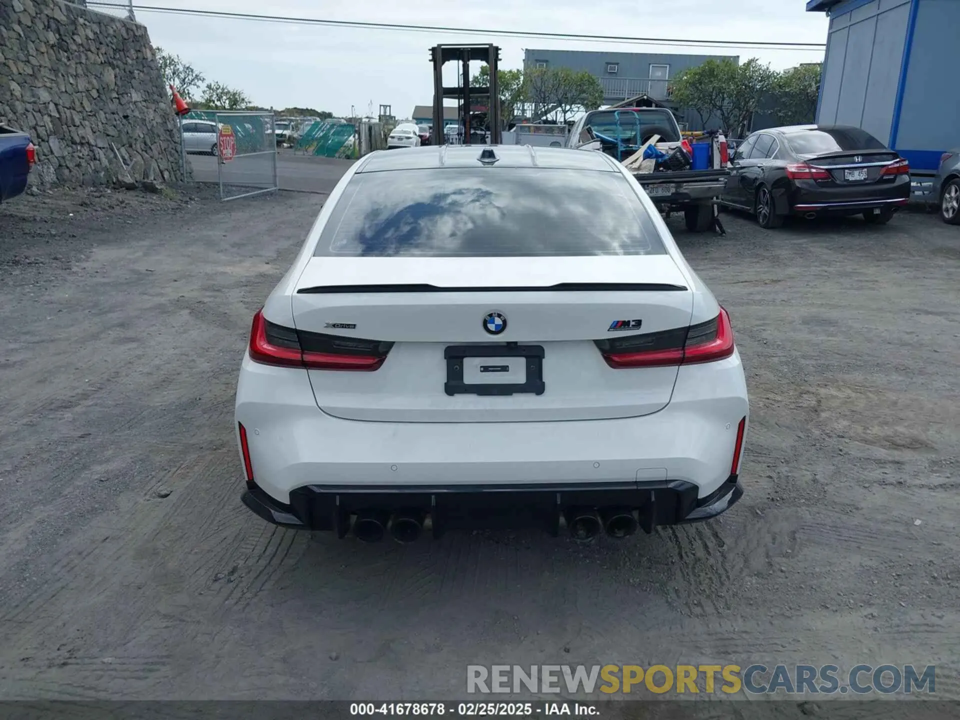 16 fotografías del automóvil dañado WBS43AY07RFS42807 BMW M3 2024