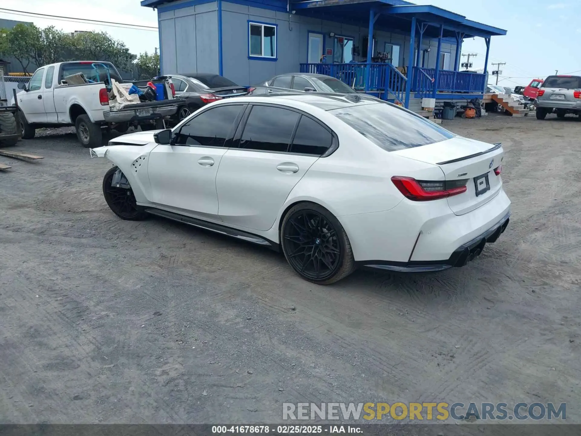 3 fotografías del automóvil dañado WBS43AY07RFS42807 BMW M3 2024