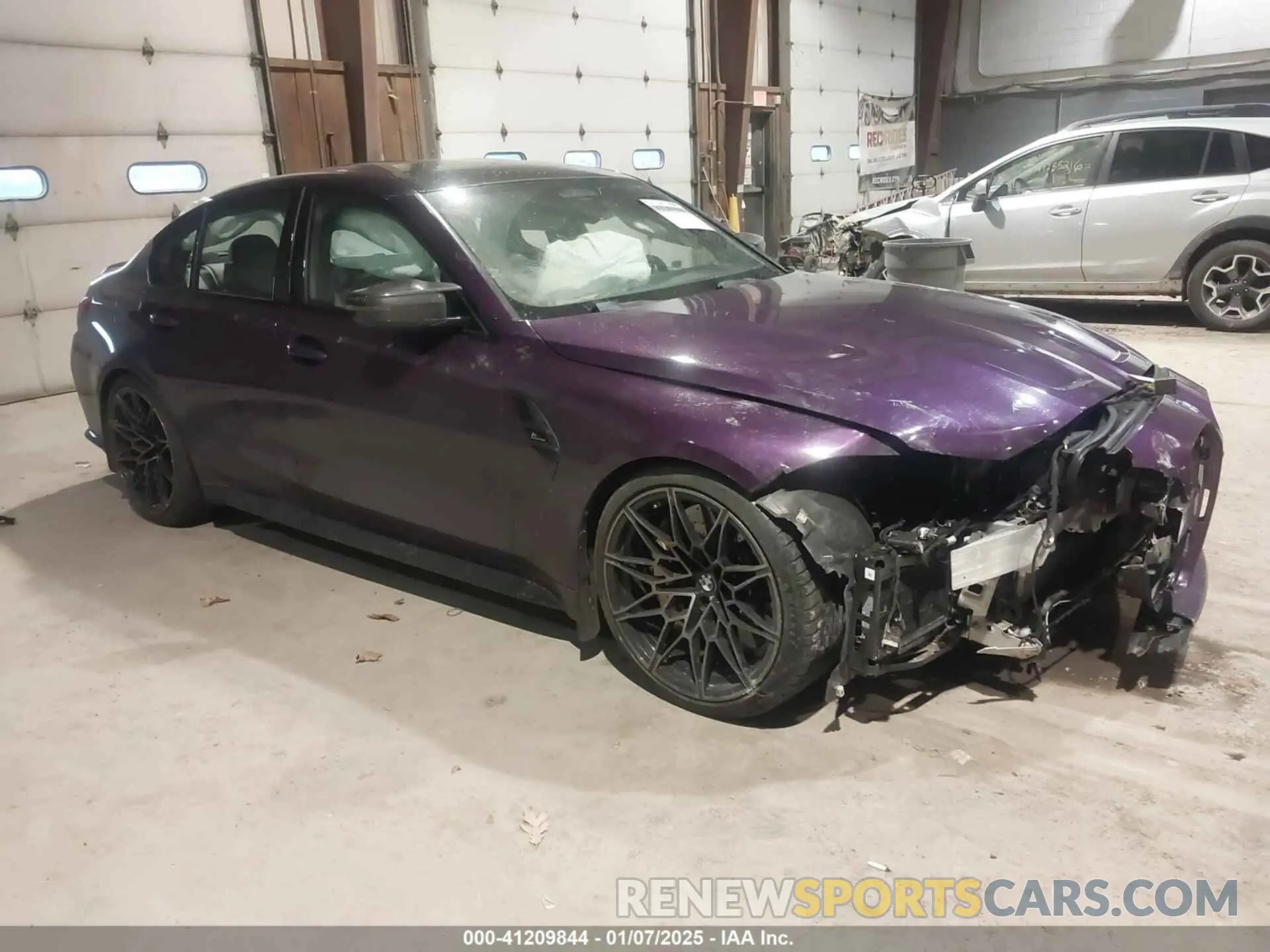1 fotografías del automóvil dañado WBS43AY09RFR97988 BMW M3 2024