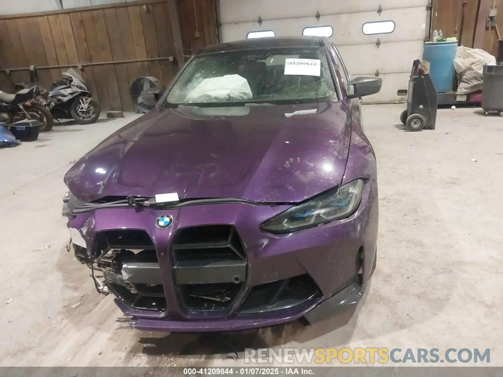 13 fotografías del automóvil dañado WBS43AY09RFR97988 BMW M3 2024