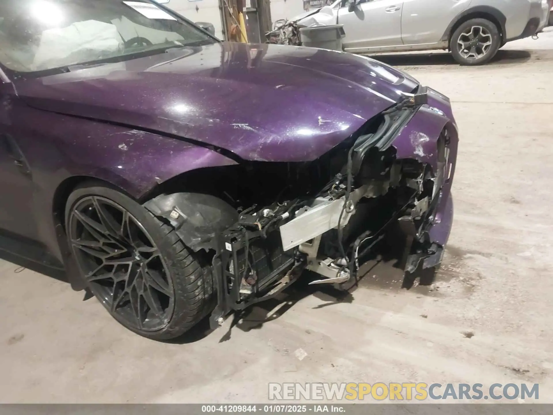 6 fotografías del automóvil dañado WBS43AY09RFR97988 BMW M3 2024