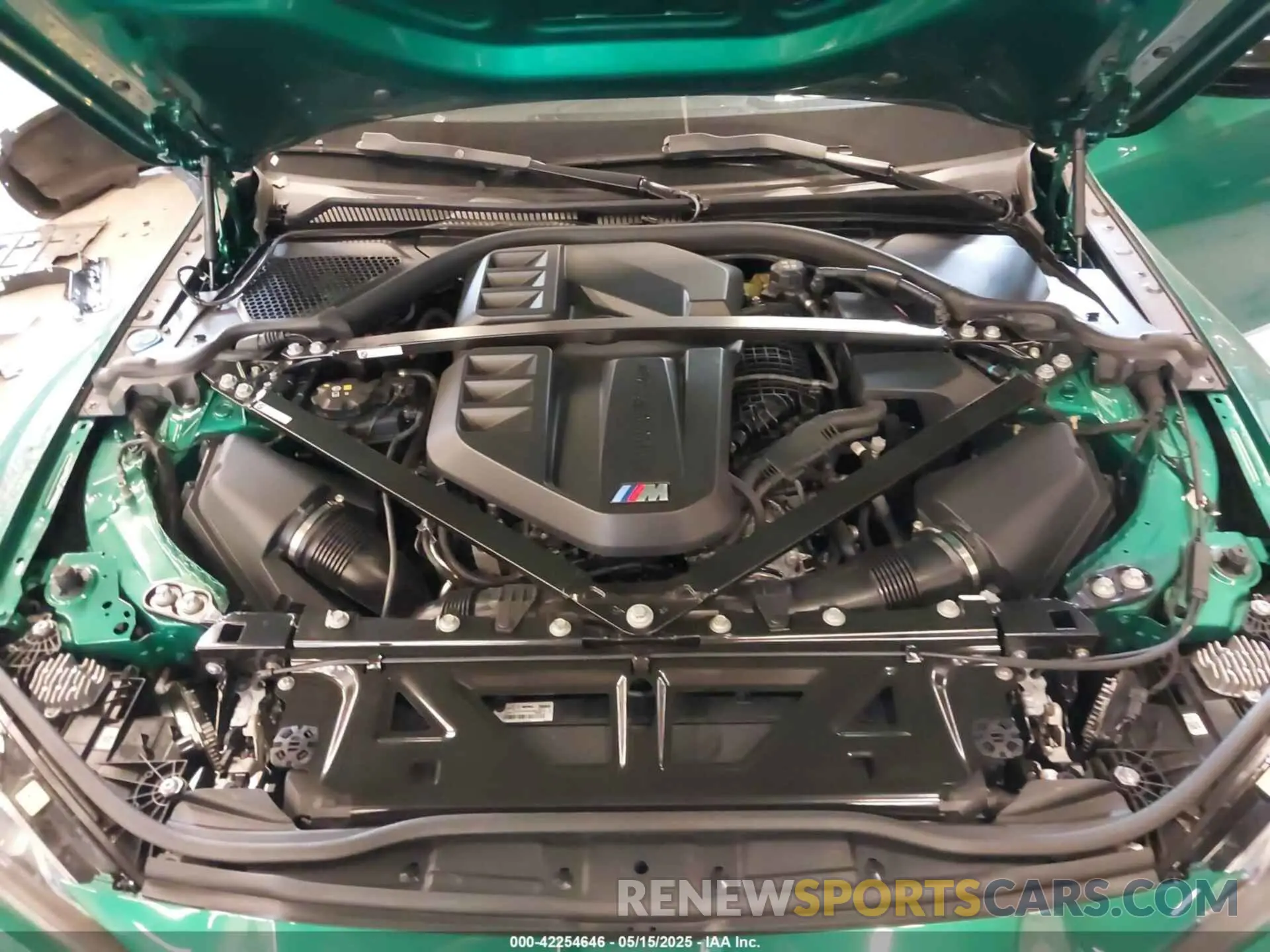 10 fotografías del automóvil dañado WBS43AY0XRFT45221 BMW M3 2024