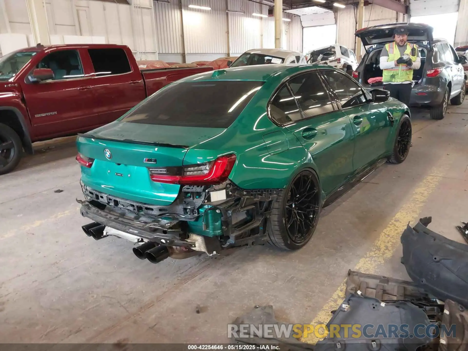 4 fotografías del automóvil dañado WBS43AY0XRFT45221 BMW M3 2024