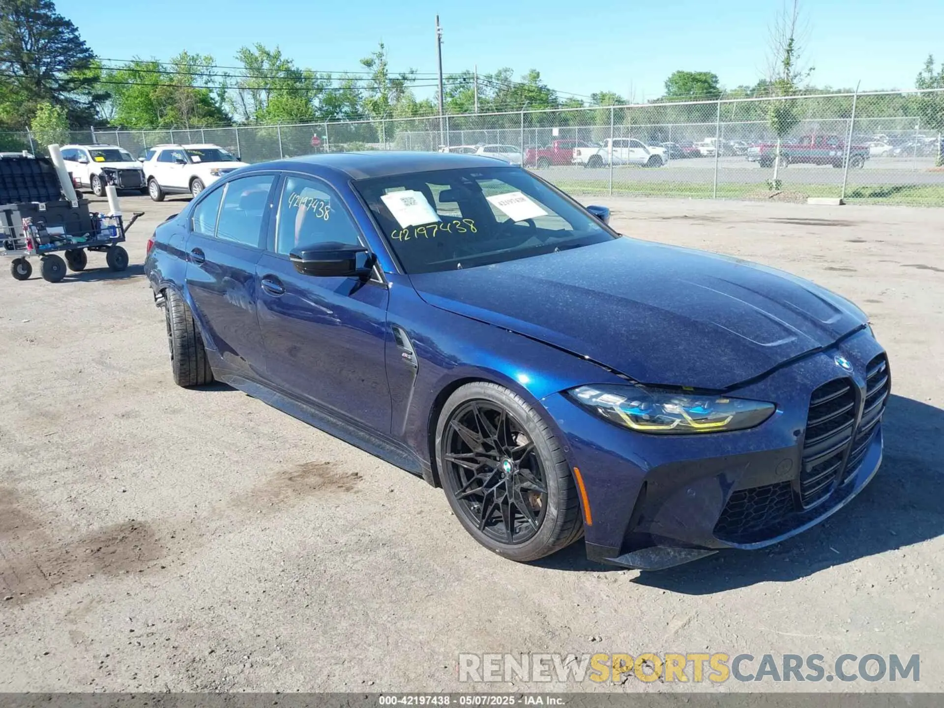1 fotografías del automóvil dañado WBS53AY01RFR93583 BMW M3 2024