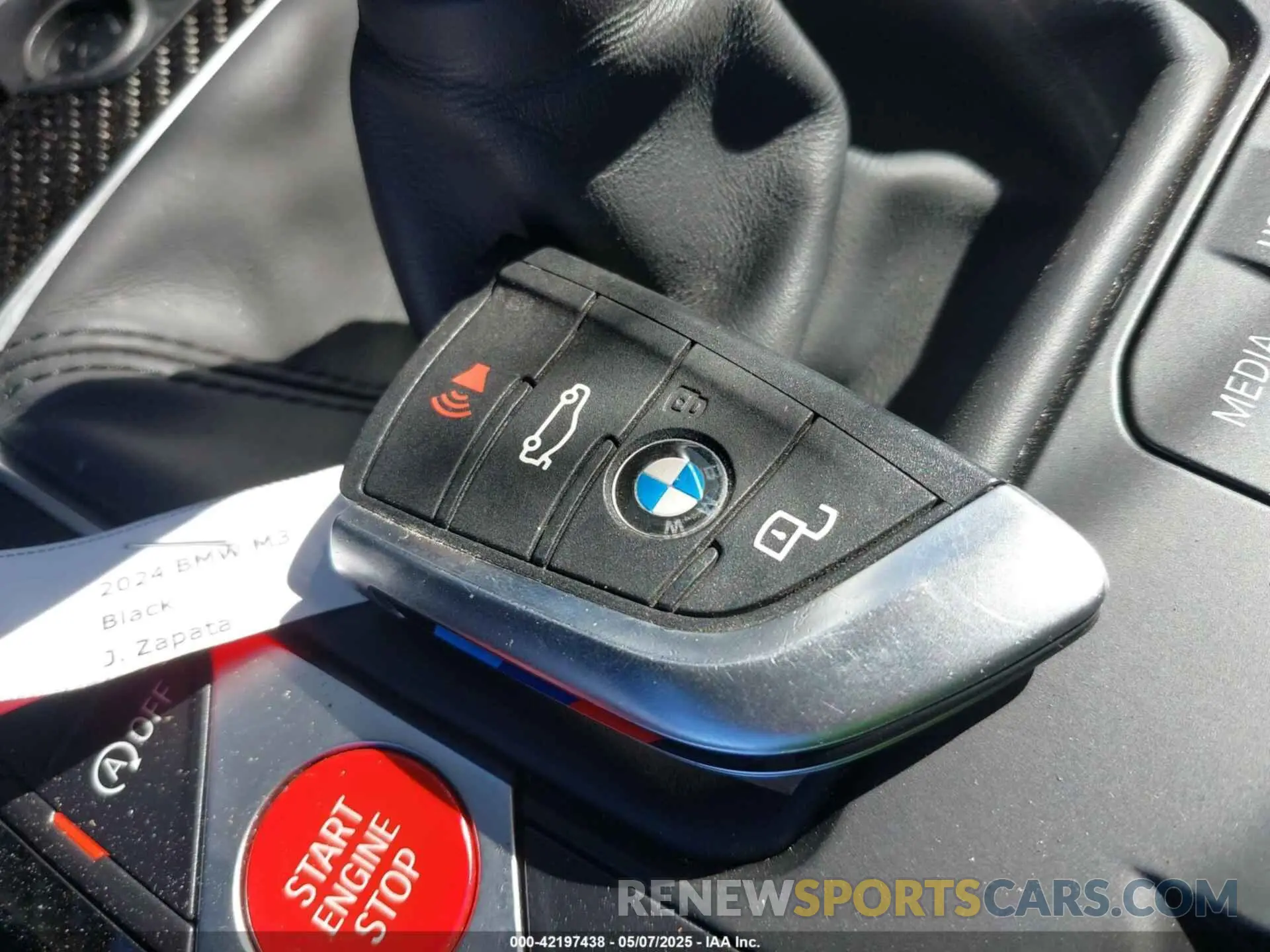 11 fotografías del automóvil dañado WBS53AY01RFR93583 BMW M3 2024