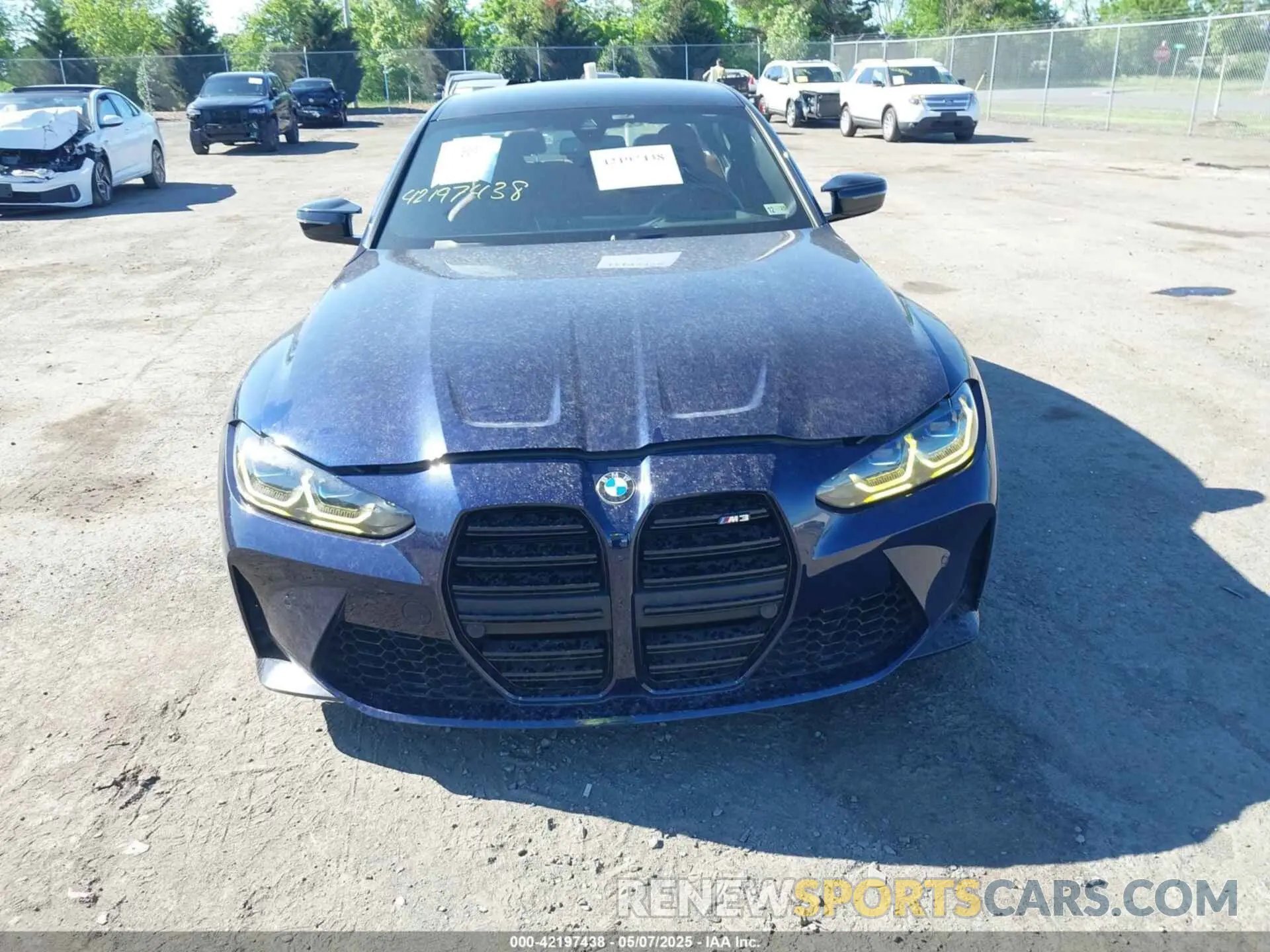 12 fotografías del automóvil dañado WBS53AY01RFR93583 BMW M3 2024