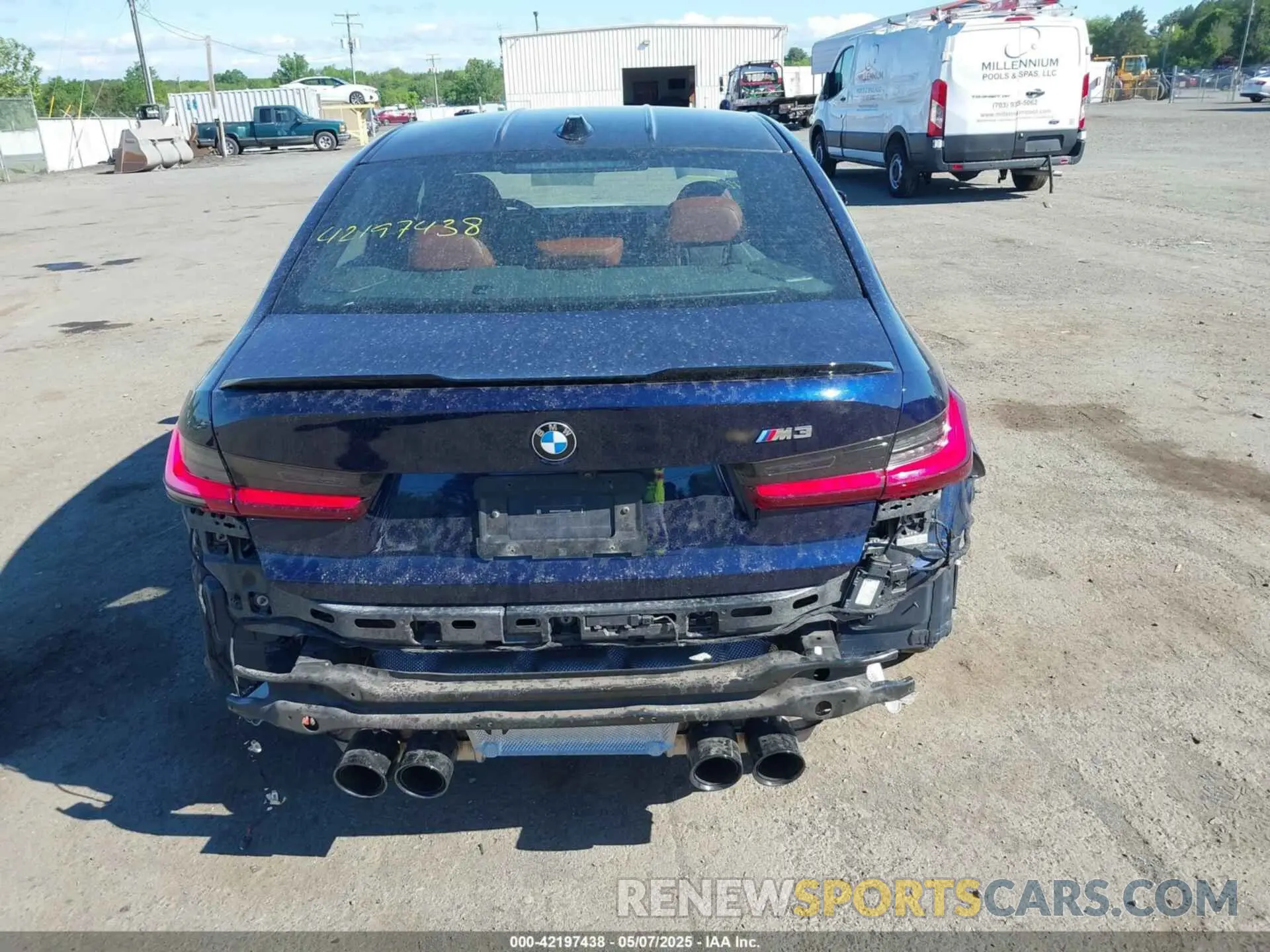 16 fotografías del automóvil dañado WBS53AY01RFR93583 BMW M3 2024