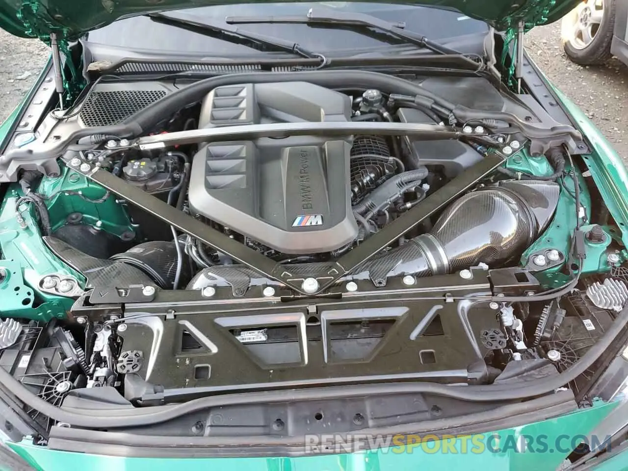 11 fotografías del automóvil dañado WBS53AY02RFS24350 BMW M3 2024