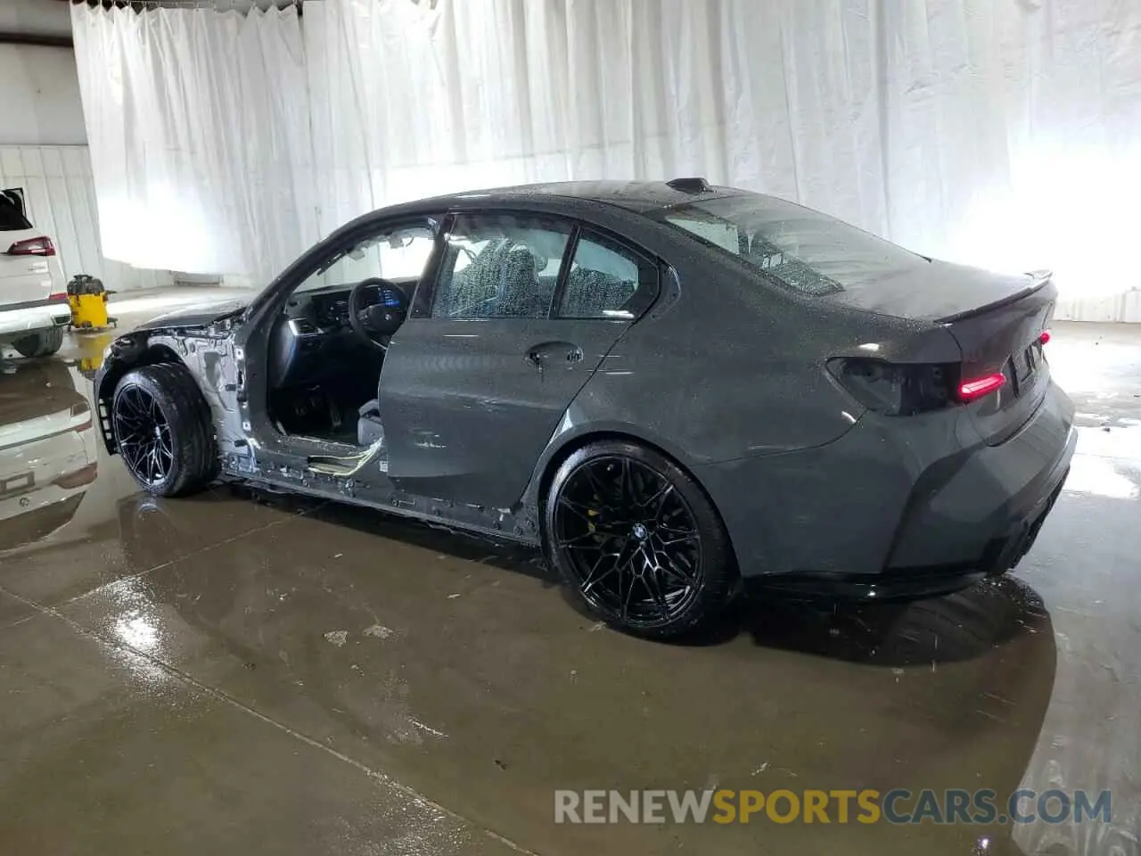 2 fotografías del automóvil dañado WBS53AY03RFS66431 BMW M3 2024