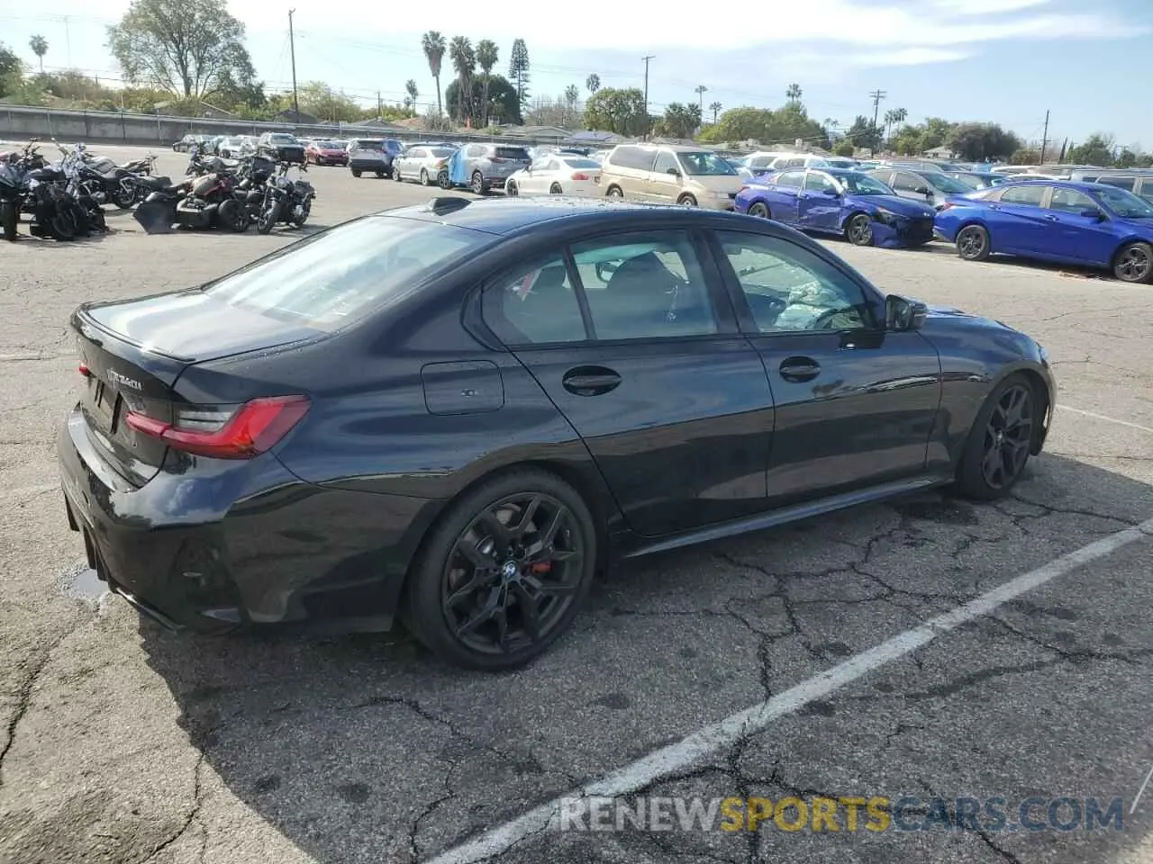 3 fotografías del automóvil dañado 3MW59FT0XS8F08315 BMW M3 2025