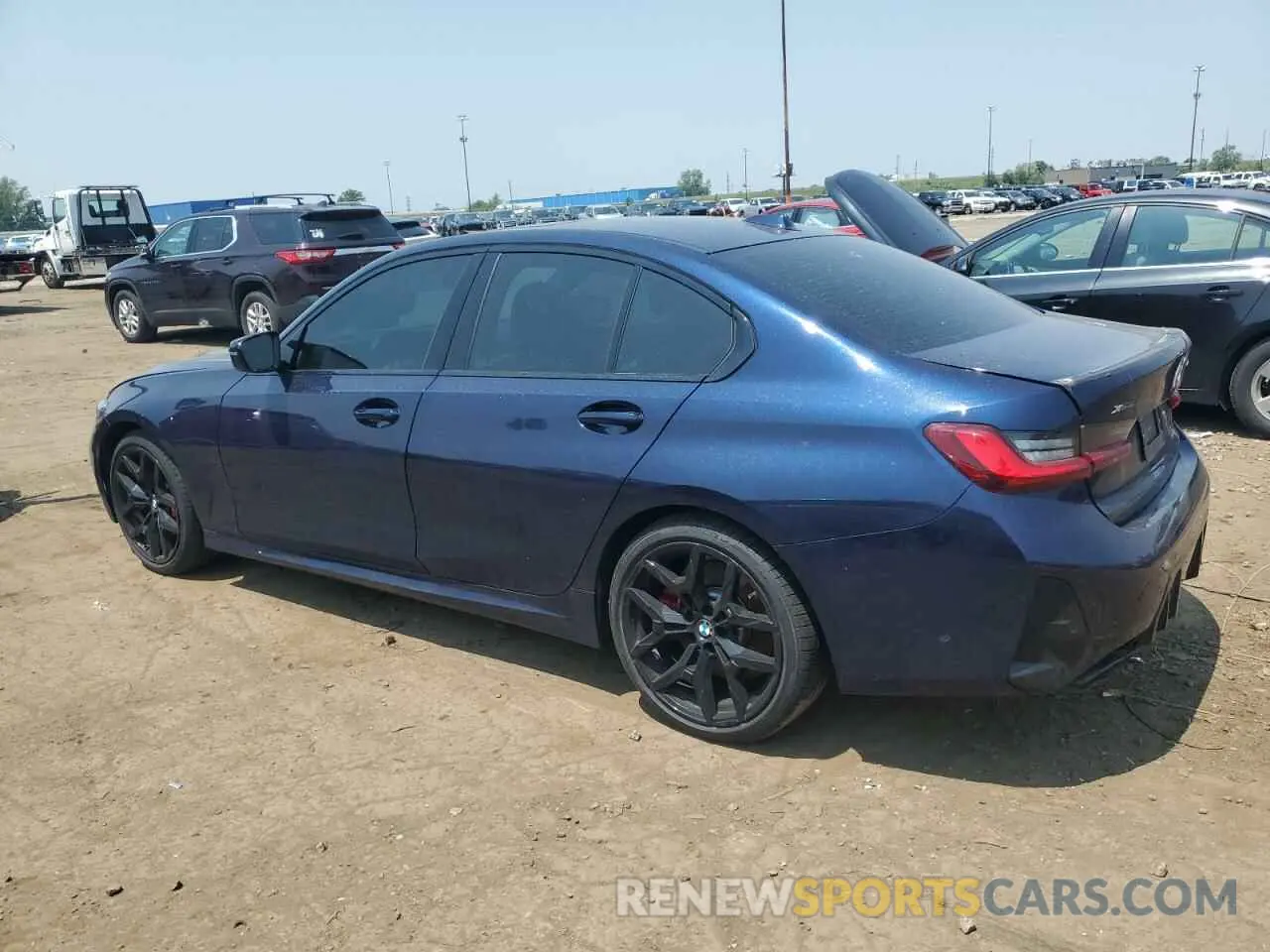 2 fotografías del automóvil dañado 3MW69FT03S8F06538 BMW M3 2025