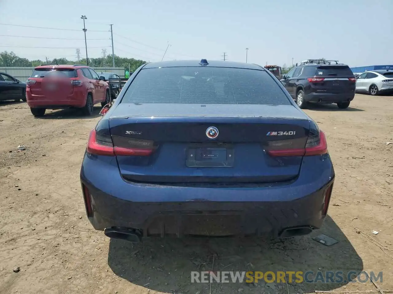 6 fotografías del automóvil dañado 3MW69FT03S8F06538 BMW M3 2025