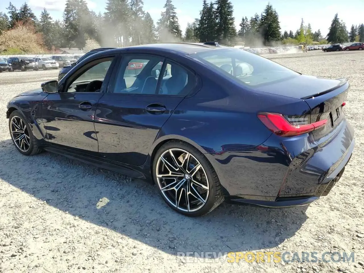 2 fotografías del automóvil dañado WBS23HJ05SFU55383 BMW M3 2025