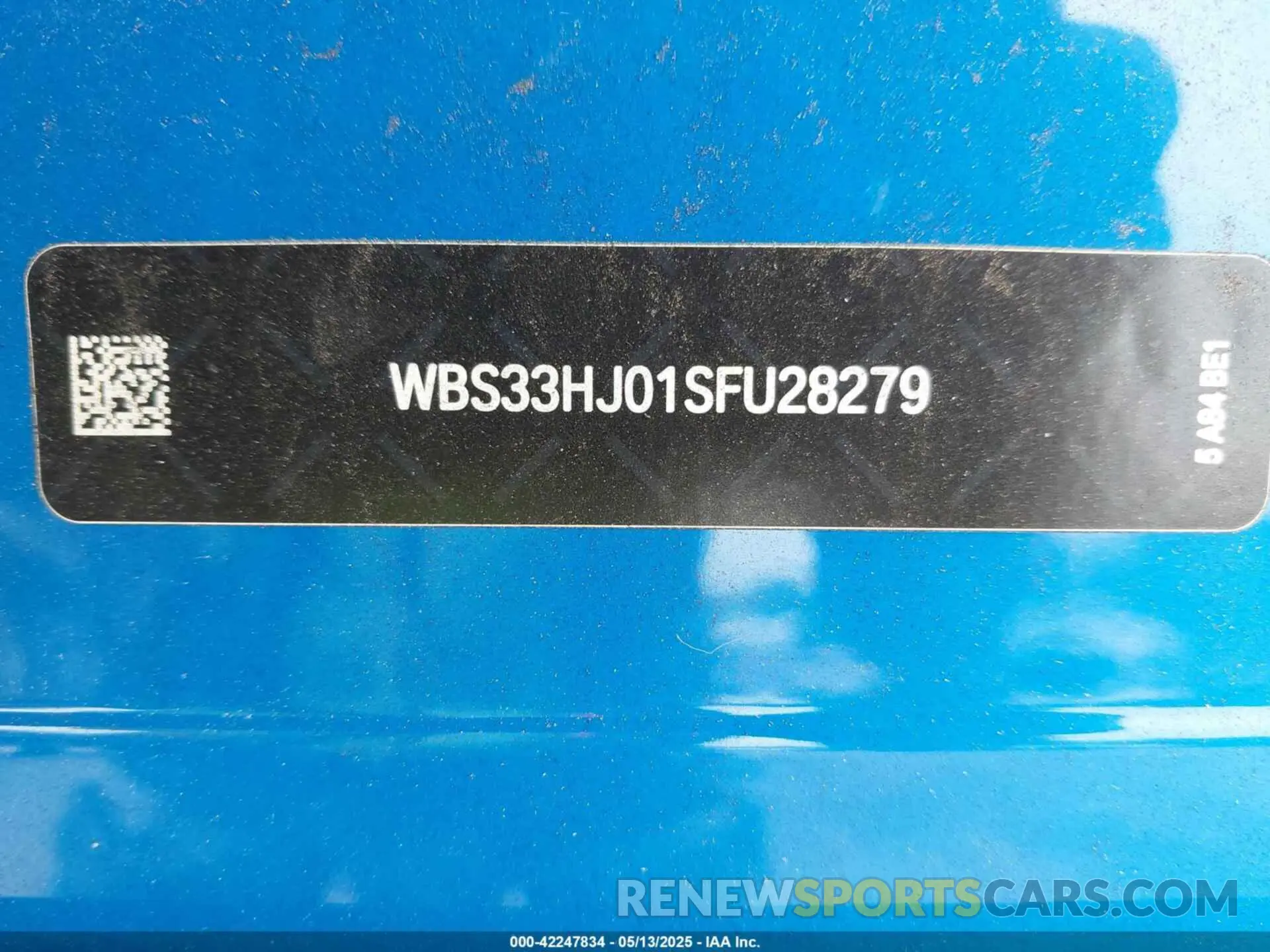 19 fotografías del automóvil dañado WBS33HJ01SFU28279 BMW M3 2025