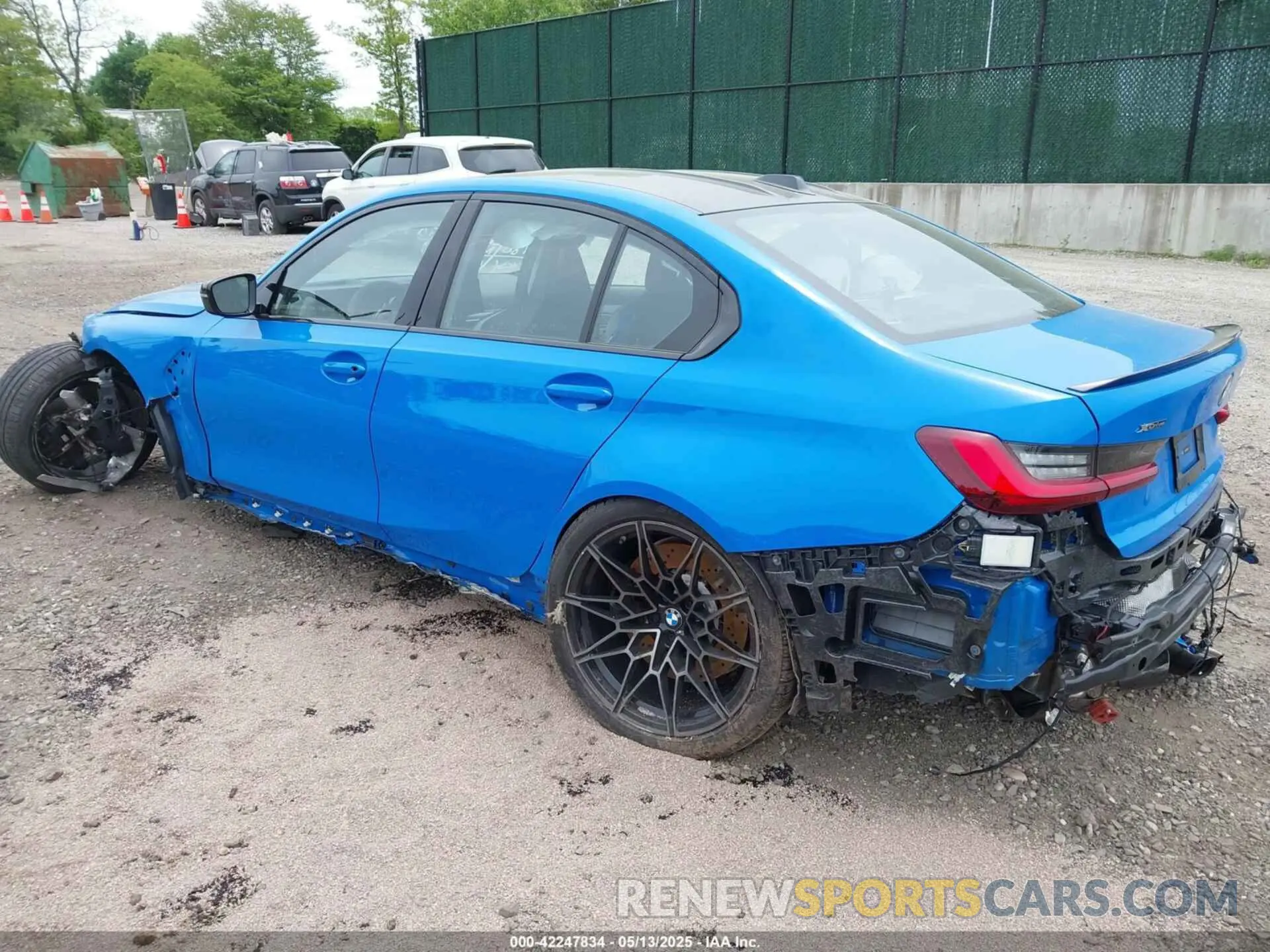 3 fotografías del automóvil dañado WBS33HJ01SFU28279 BMW M3 2025