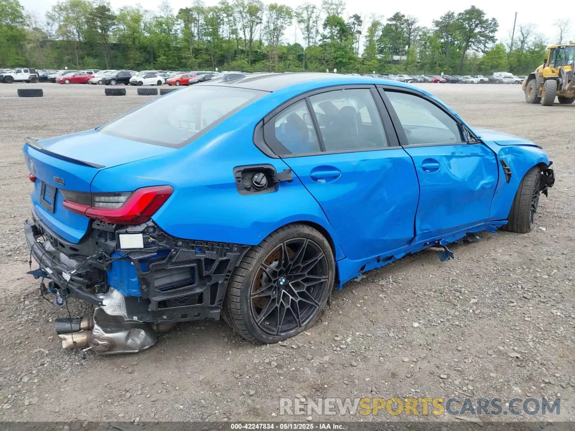 4 fotografías del automóvil dañado WBS33HJ01SFU28279 BMW M3 2025
