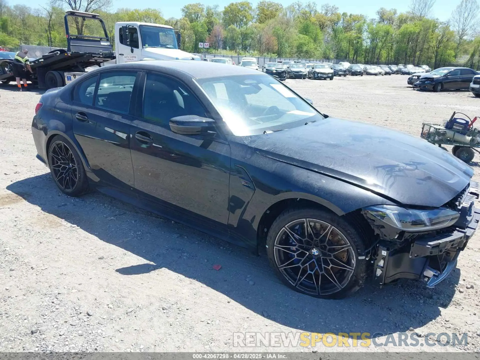 1 fotografías del automóvil dañado WBS33HJ05SFU14546 BMW M3 2025