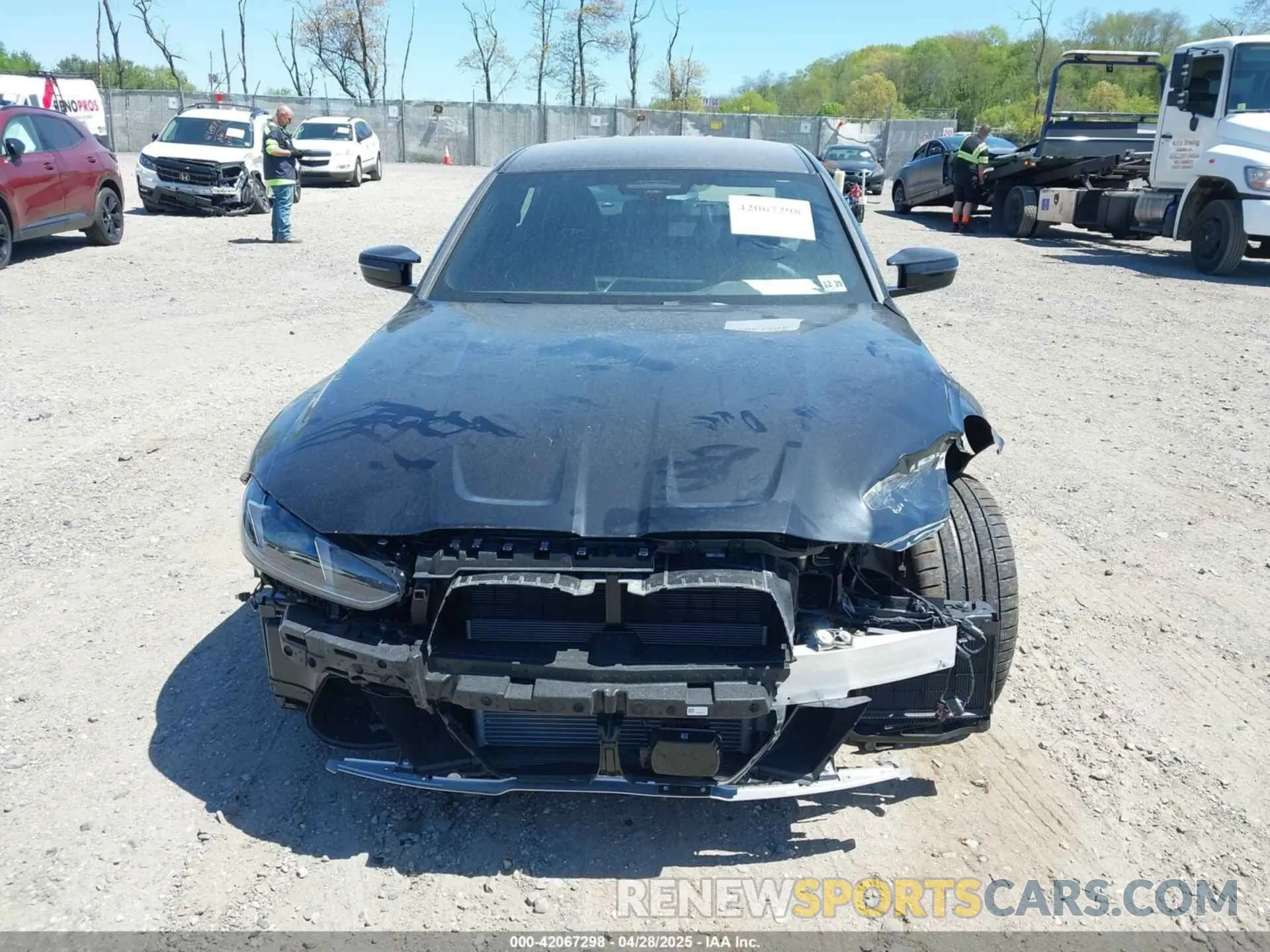 13 fotografías del automóvil dañado WBS33HJ05SFU14546 BMW M3 2025