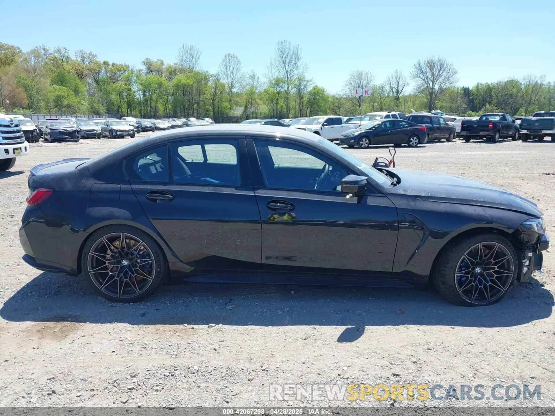 14 fotografías del automóvil dañado WBS33HJ05SFU14546 BMW M3 2025
