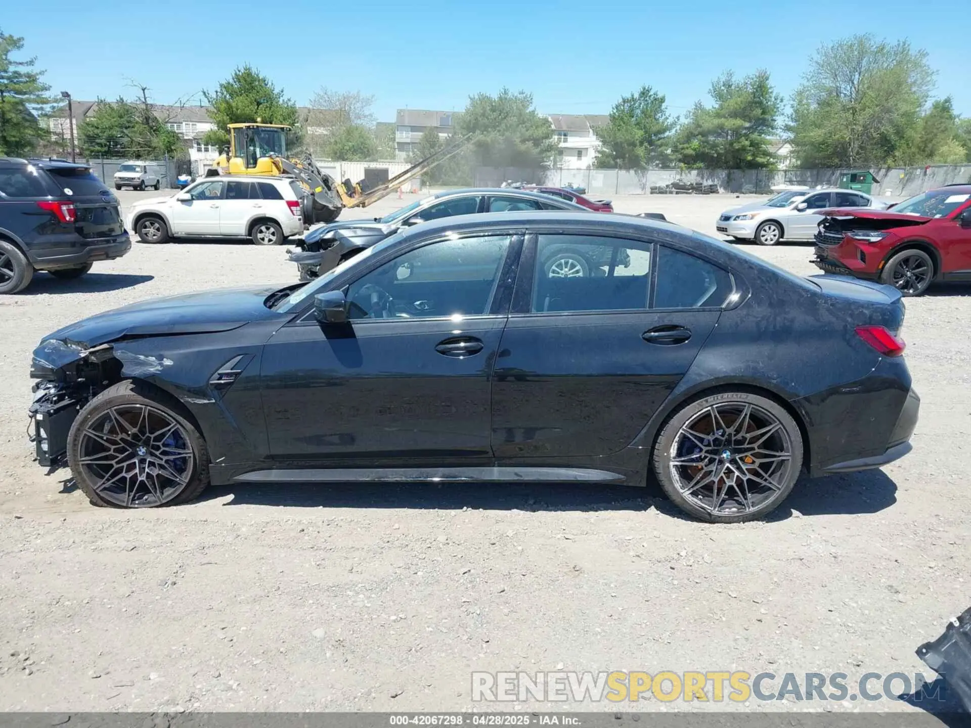 15 fotografías del automóvil dañado WBS33HJ05SFU14546 BMW M3 2025