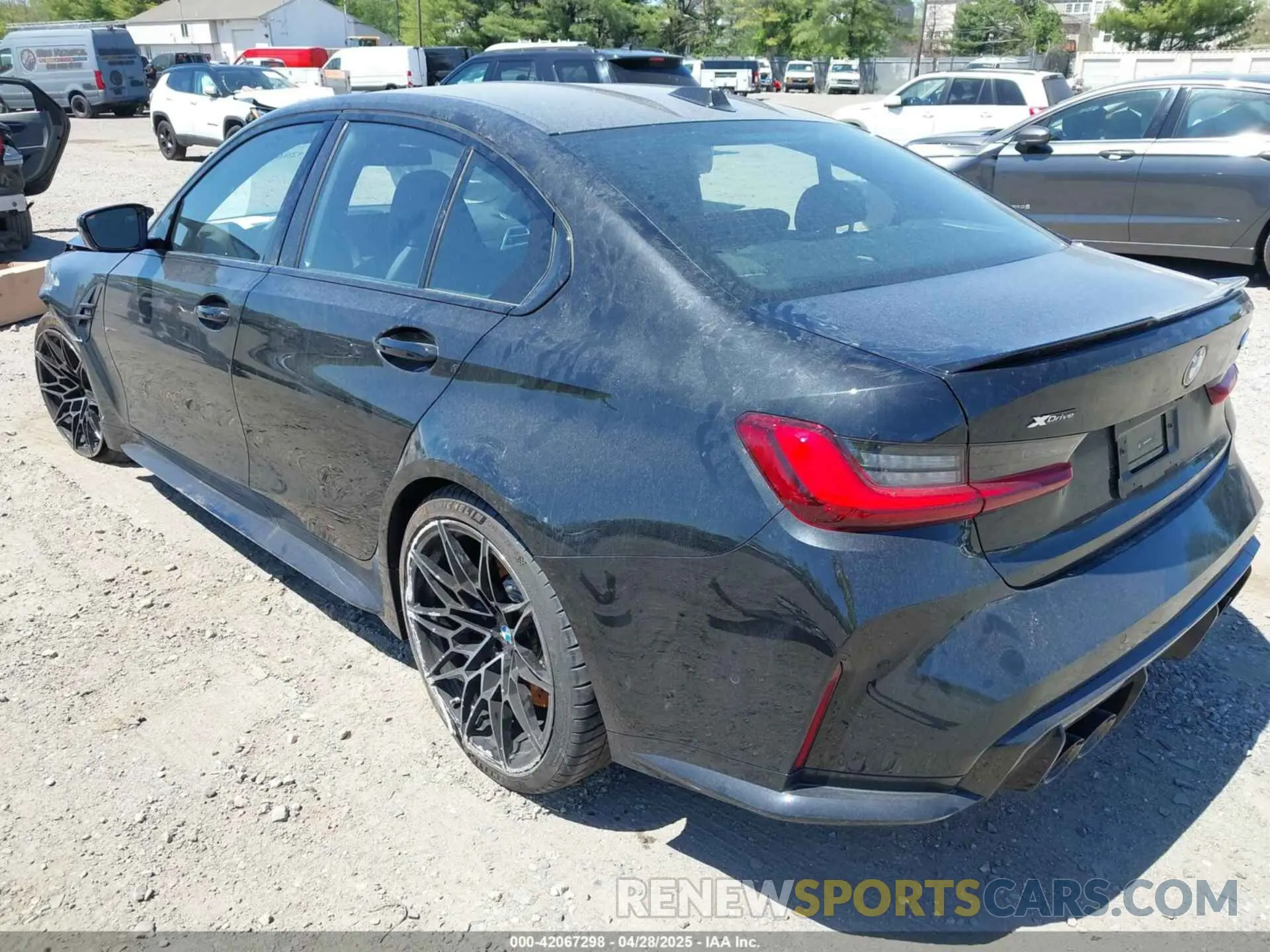 3 fotografías del automóvil dañado WBS33HJ05SFU14546 BMW M3 2025