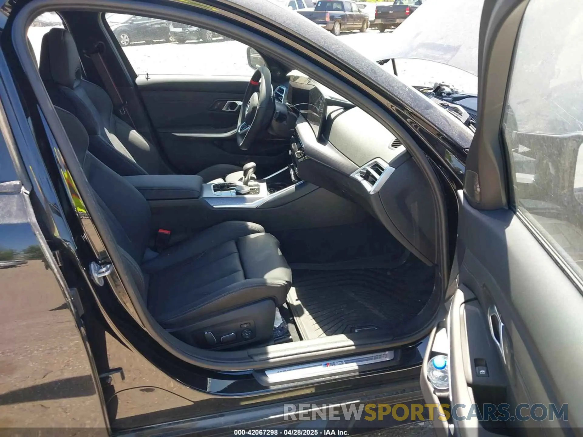 5 fotografías del automóvil dañado WBS33HJ05SFU14546 BMW M3 2025