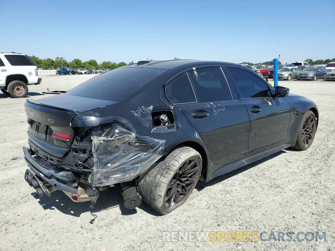 3 fotografías del automóvil dañado WBS33HJ06SFT96977 BMW M3 2025
