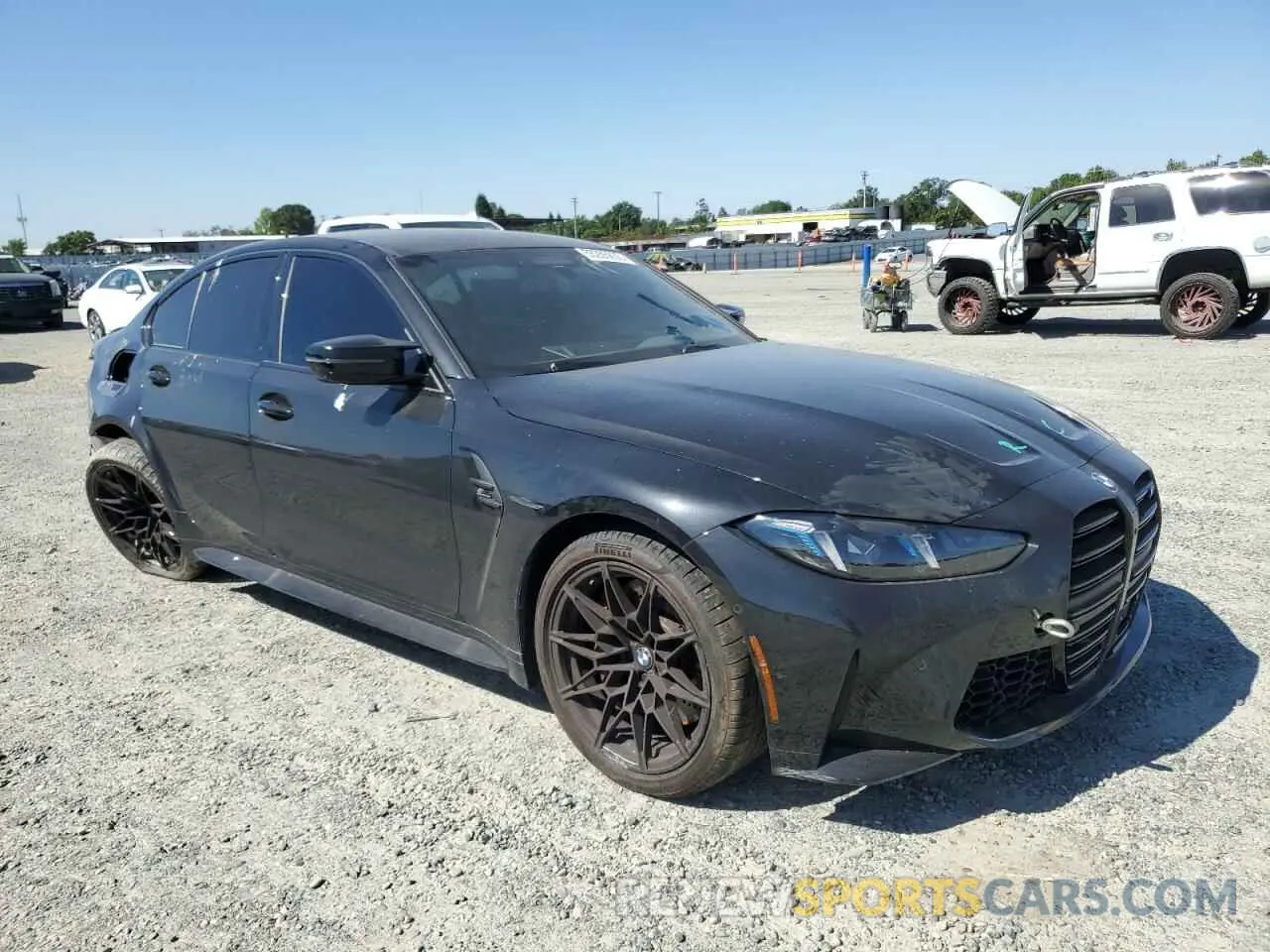 4 fotografías del automóvil dañado WBS33HJ06SFT96977 BMW M3 2025