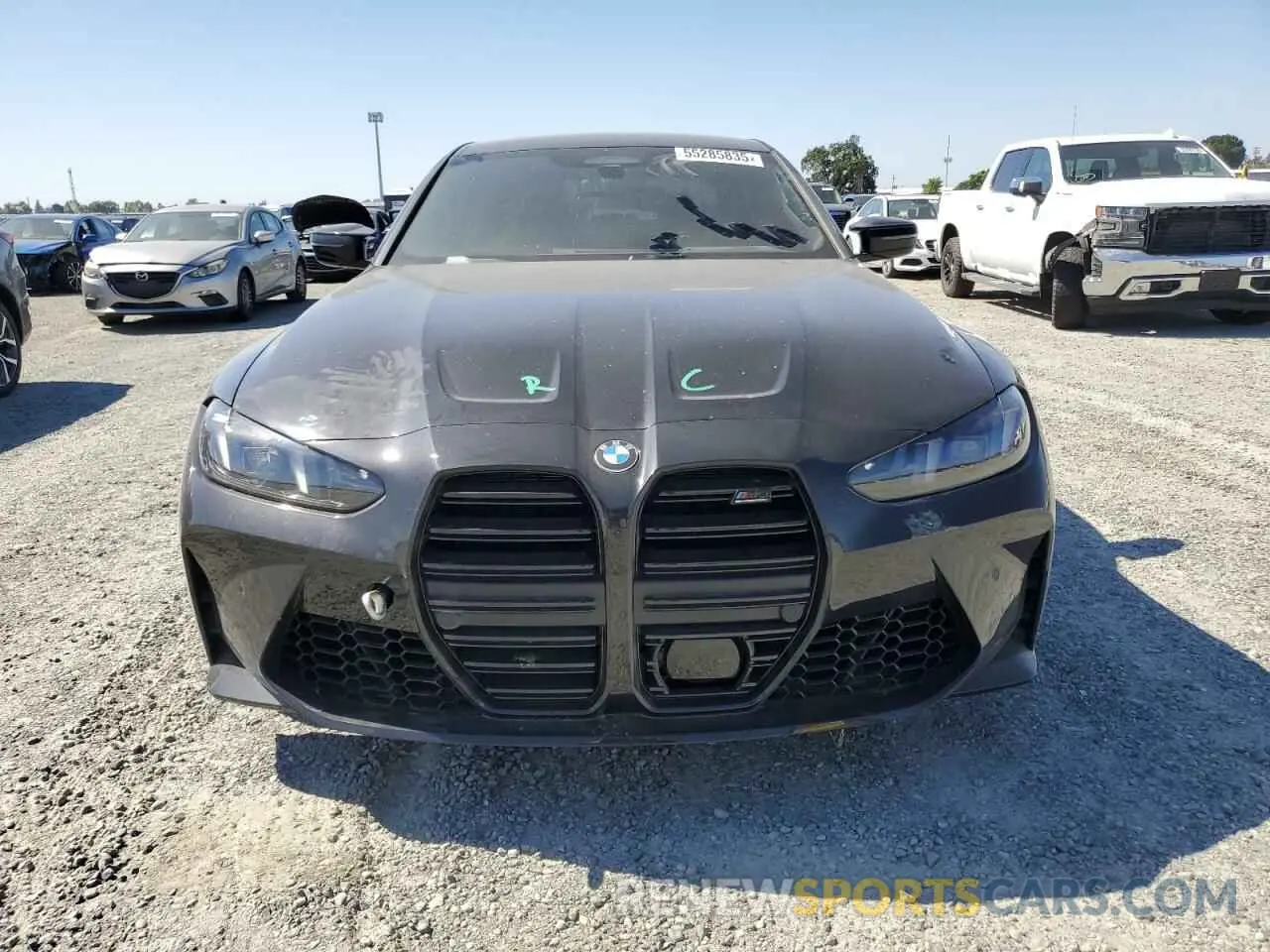 5 fotografías del automóvil dañado WBS33HJ06SFT96977 BMW M3 2025