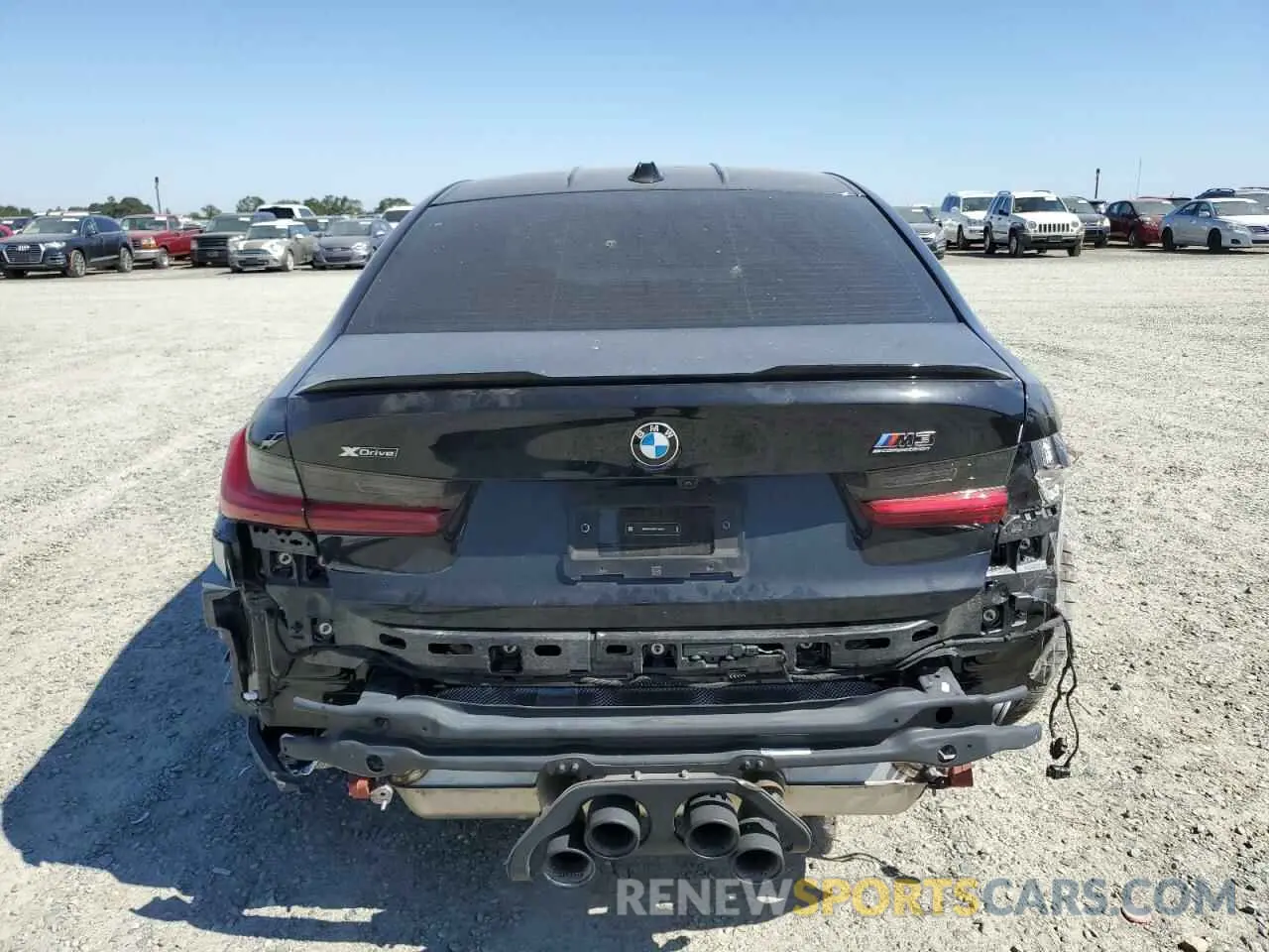 6 fotografías del automóvil dañado WBS33HJ06SFT96977 BMW M3 2025